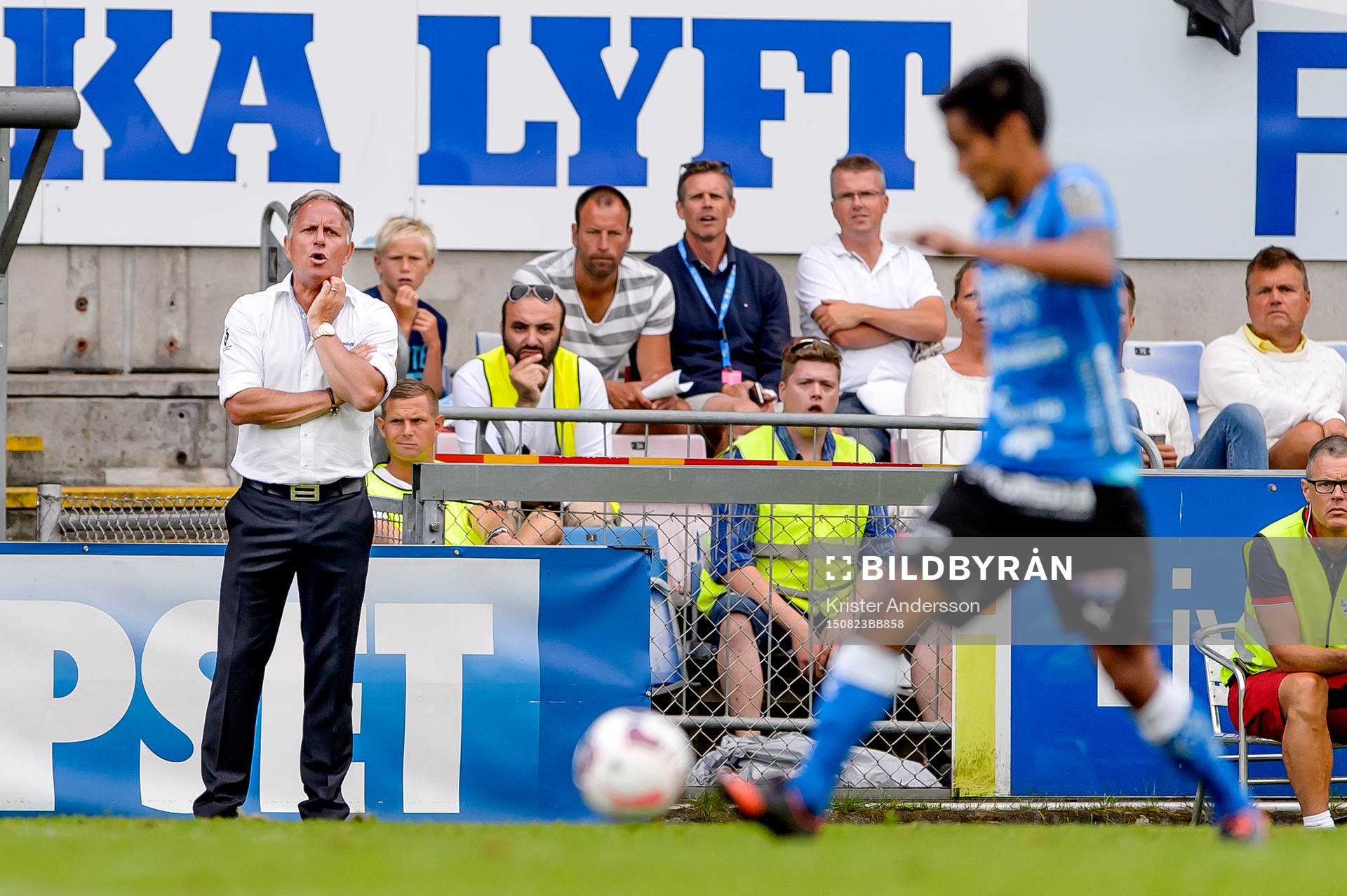 Halmstads tränare Janne Jönsson