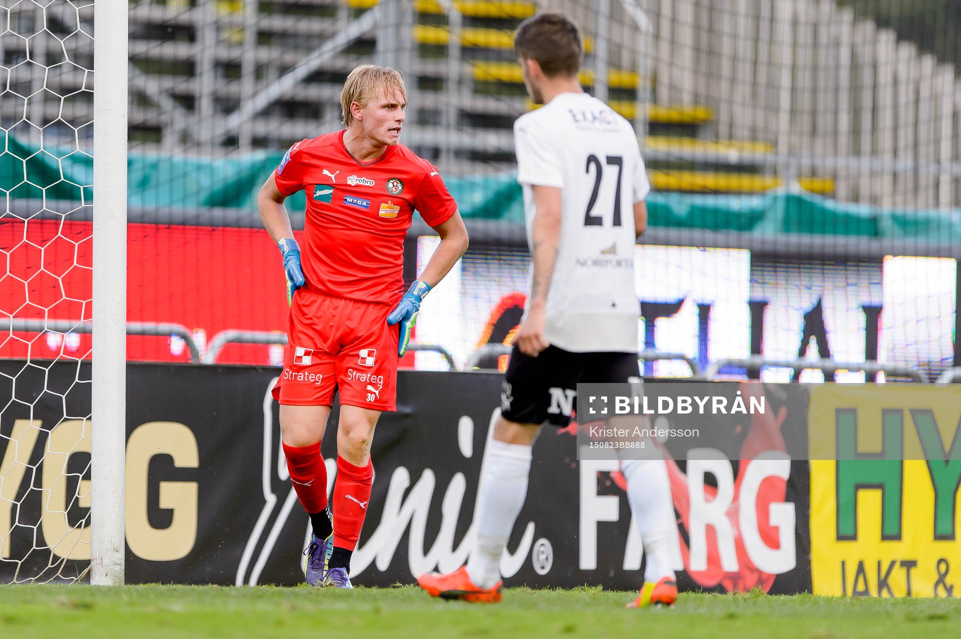 Örebros målvakt Jacob Rinne