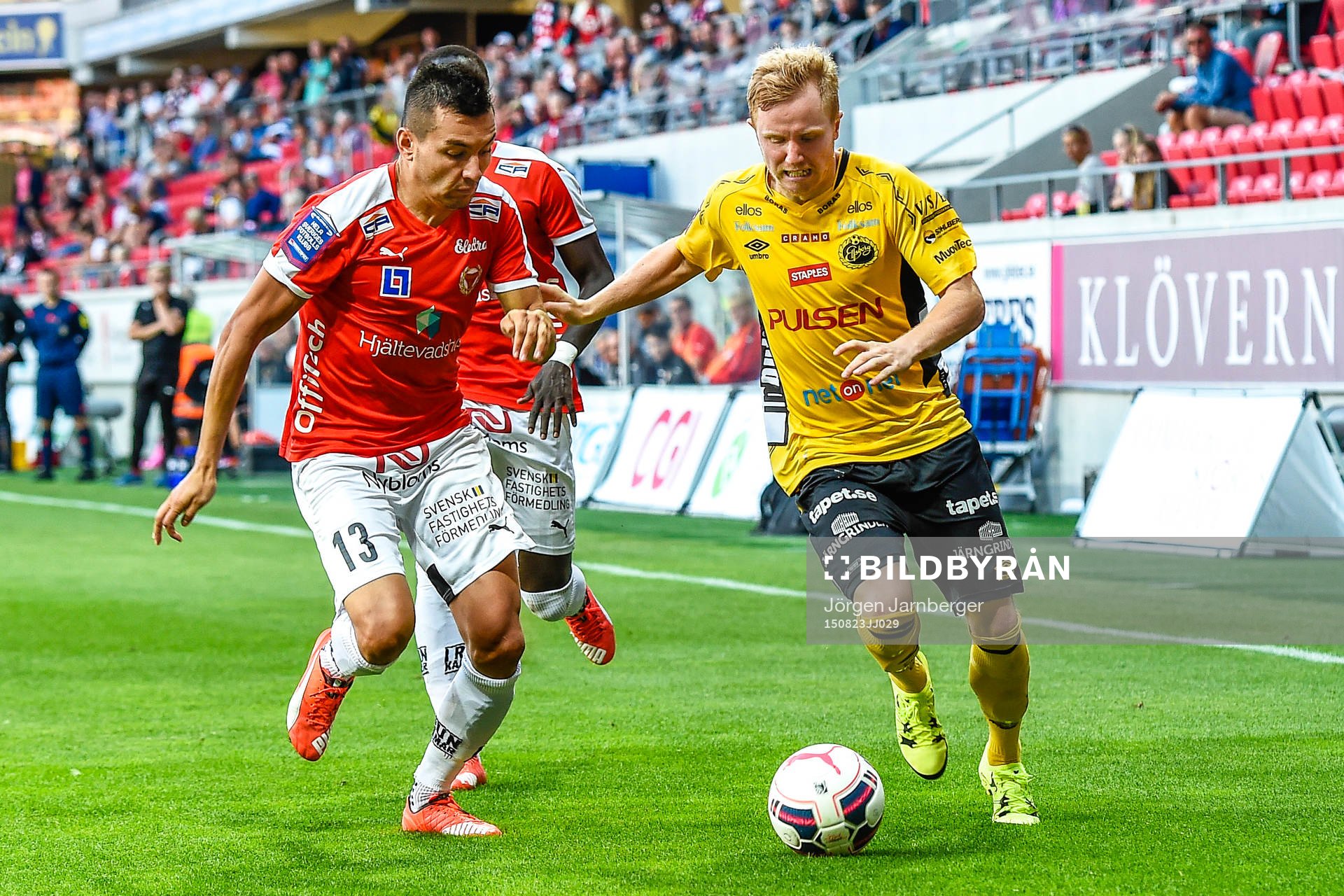 Kalmars Emin Nouri och Elfsborgs Simon Lundevall