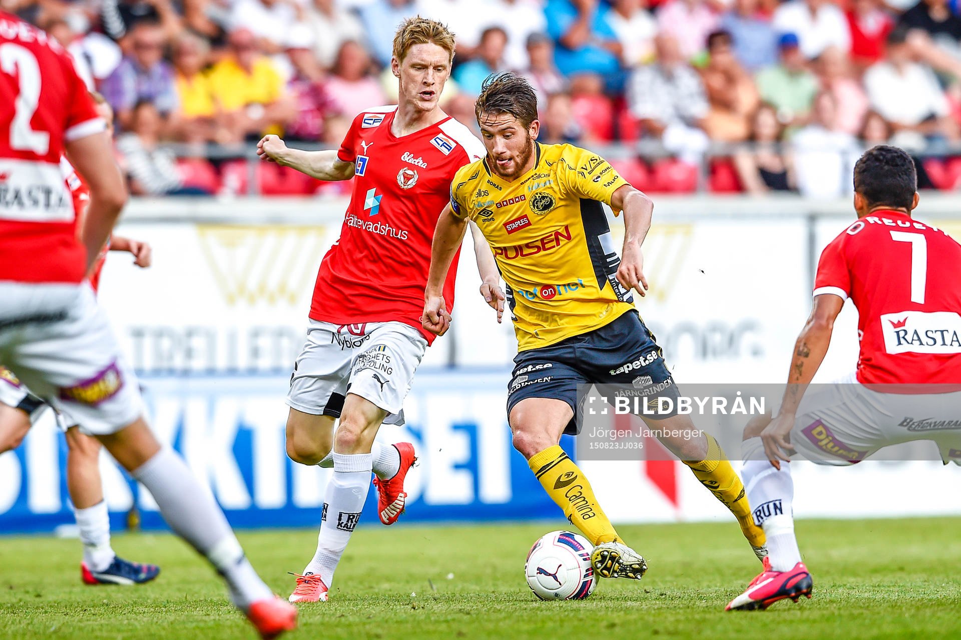 Kalmars Rasmus Elm och Elfsborgs Marcus Rohdén