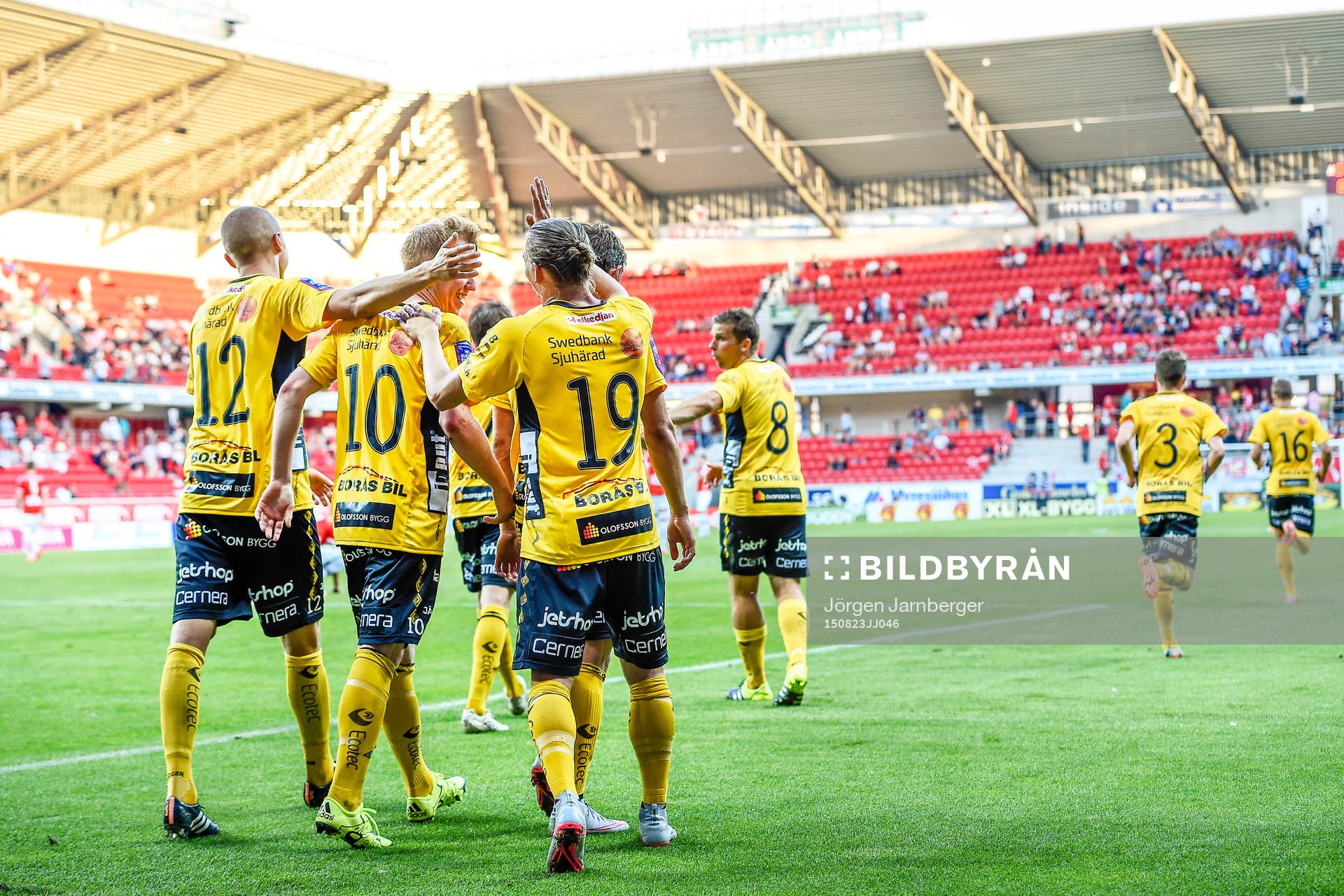 Elfsborgs spelare firar