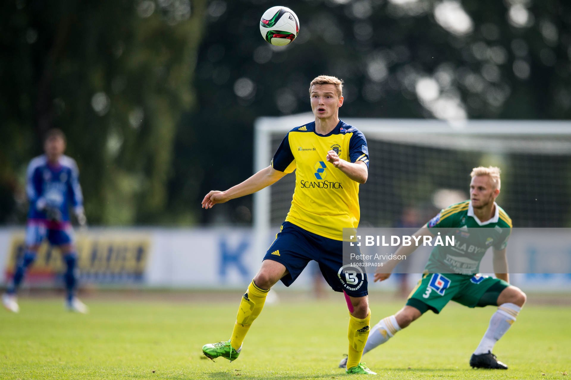 Ängelholms Piotr Johansson och Ljungskiles Niclas Andersén