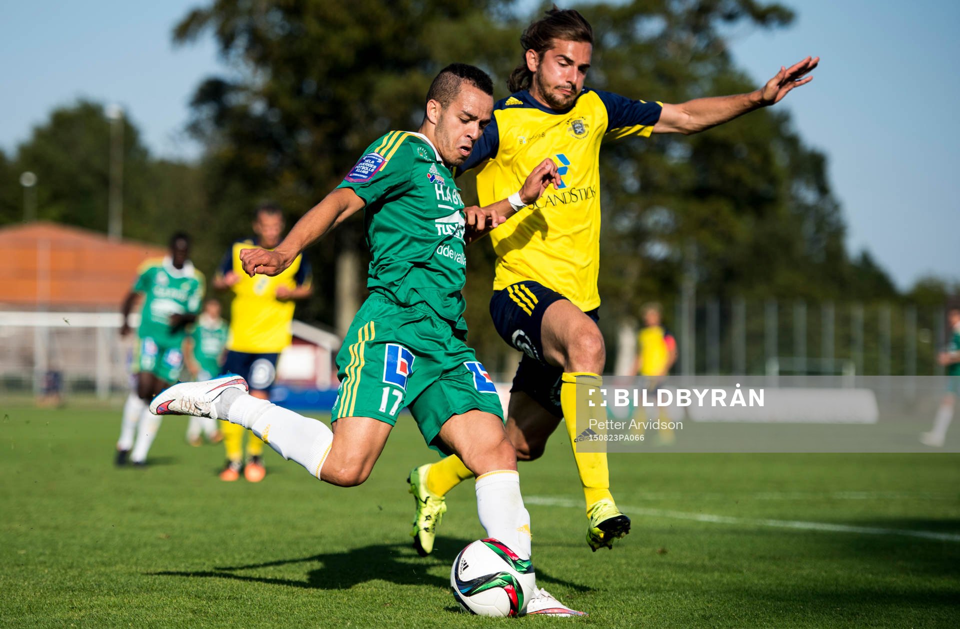 Ljungskiles Ahmed El Amrani och Ängelholms Vlado Zlojutro