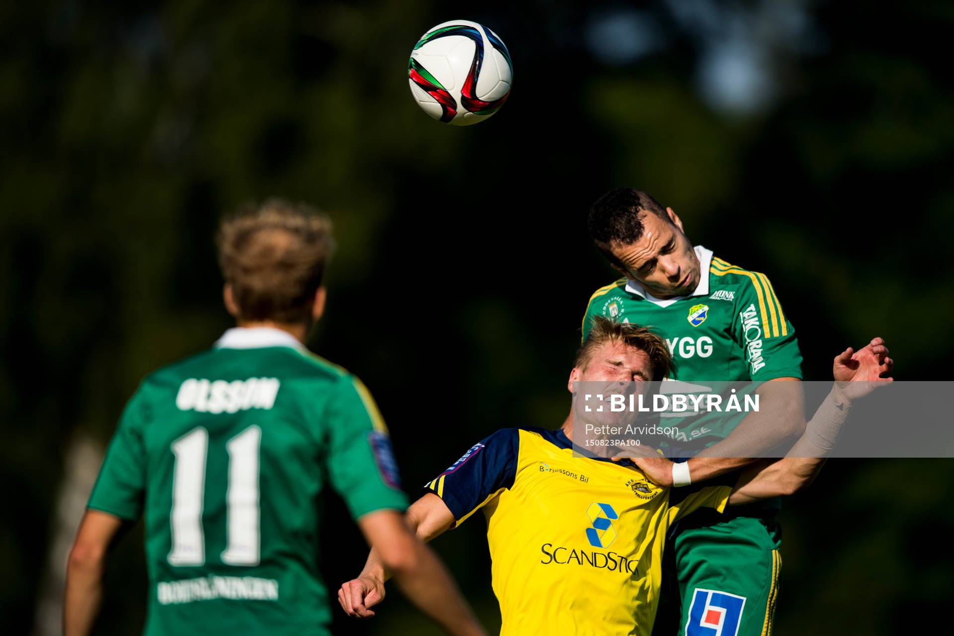 Ängelholms Marcus Bergholtz och Ljungskiles Ahmed El Amrani