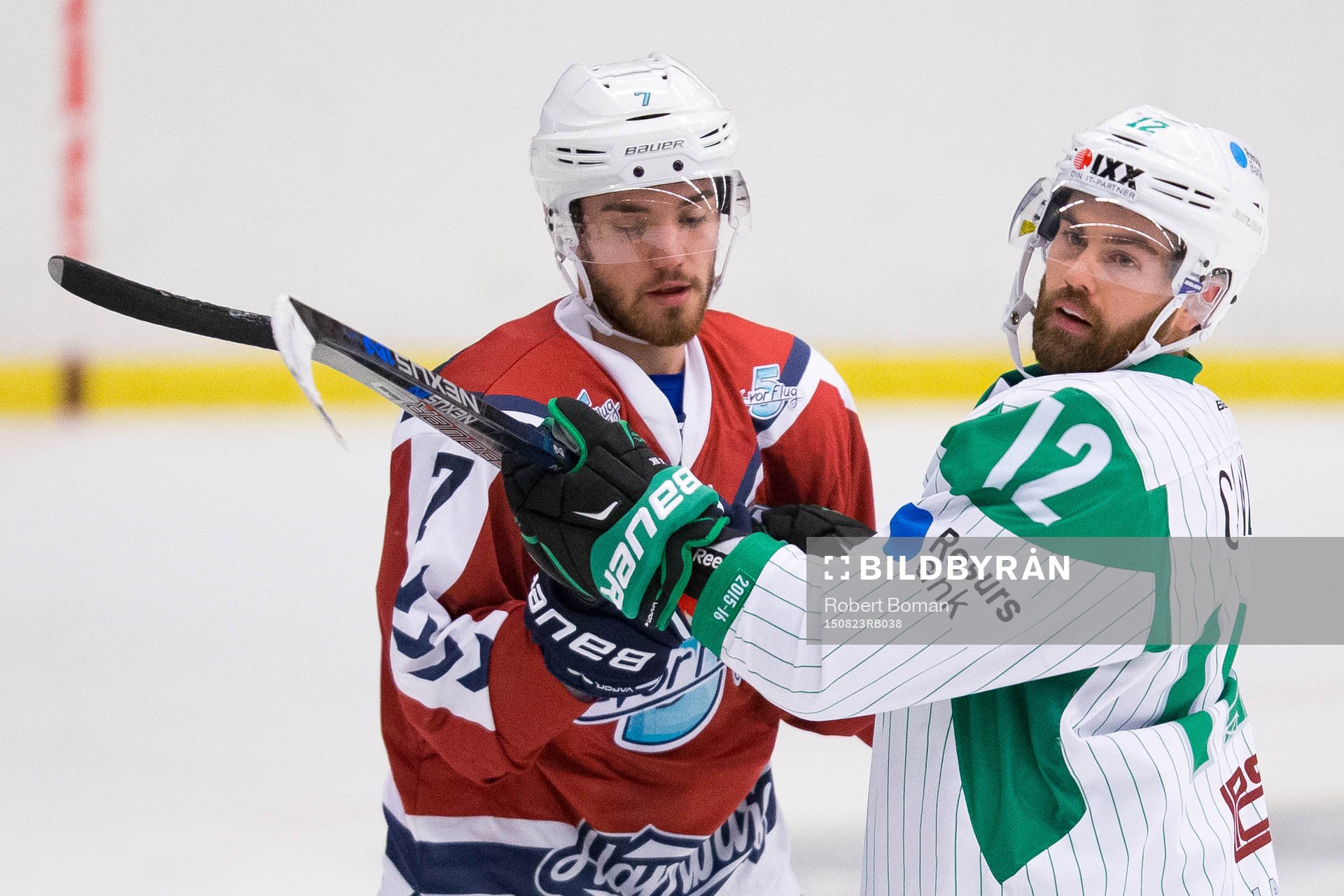 Hamburg Freezers Dominik Tiffels och Rögle hockeys Jack