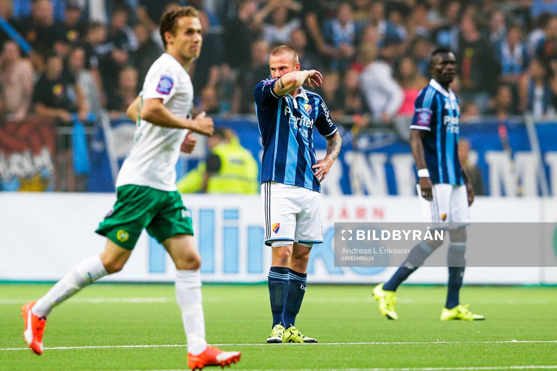 Djurgårdens Alexander Faltsetas deppar