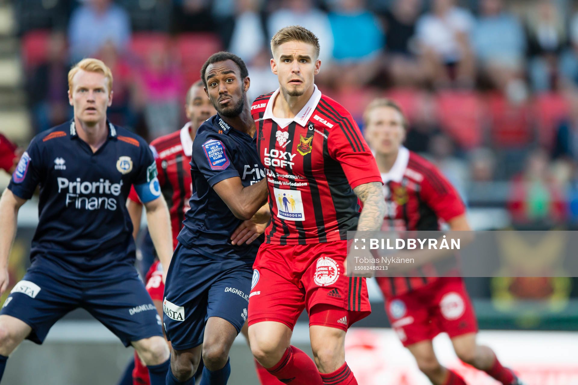 Östersunds Douglas Bergqvist mot Utsiktens försvar