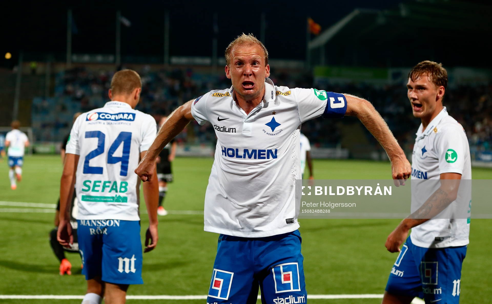 Norrköpings Andreas Johansson jublar