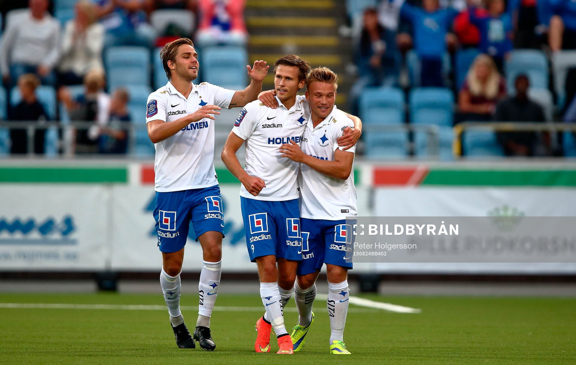 Norrköpings Christoffer Nyman, Arnor Ingvi Traustason och