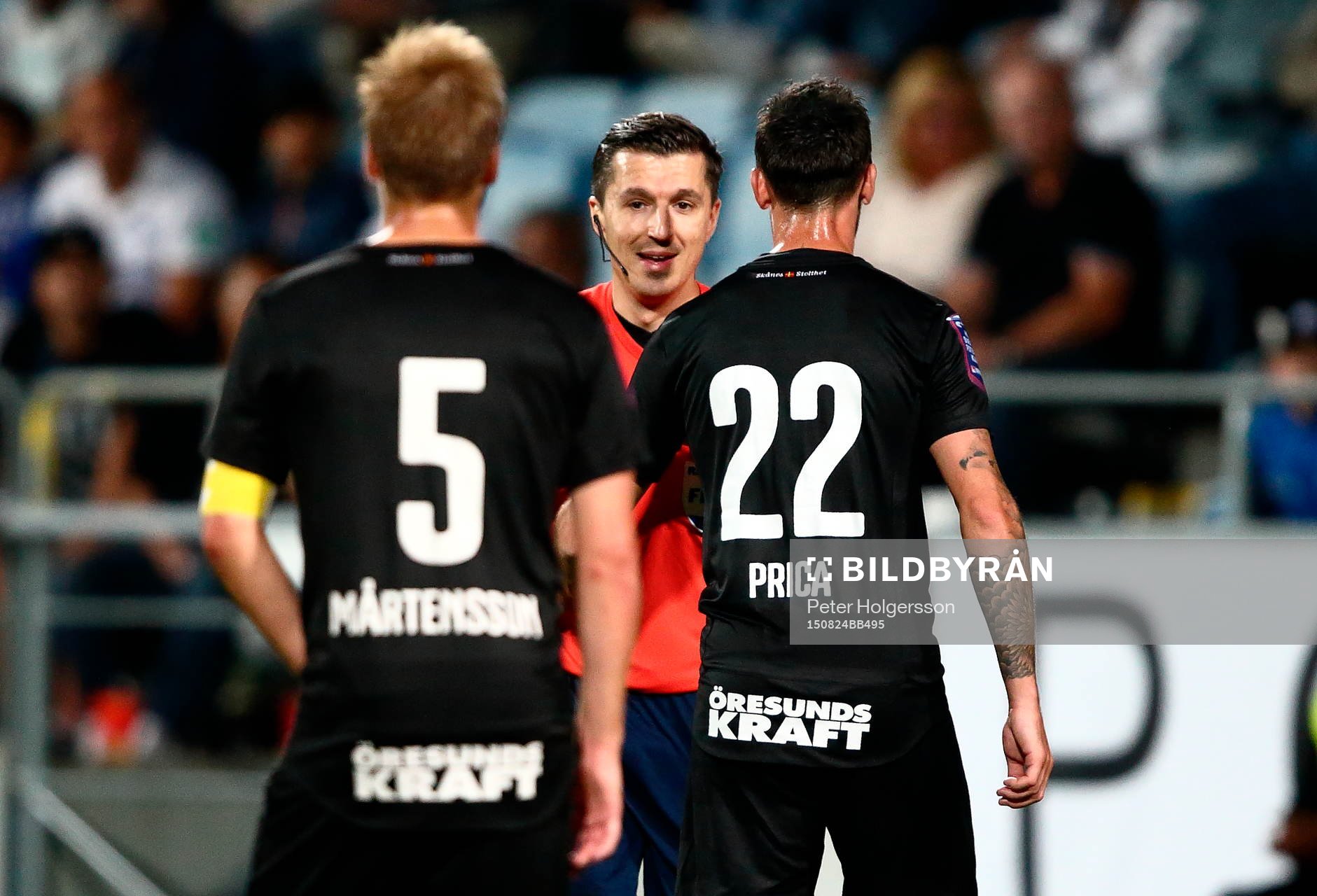 Dmare Bojan Panzic med Helsingborgs Rade Prica