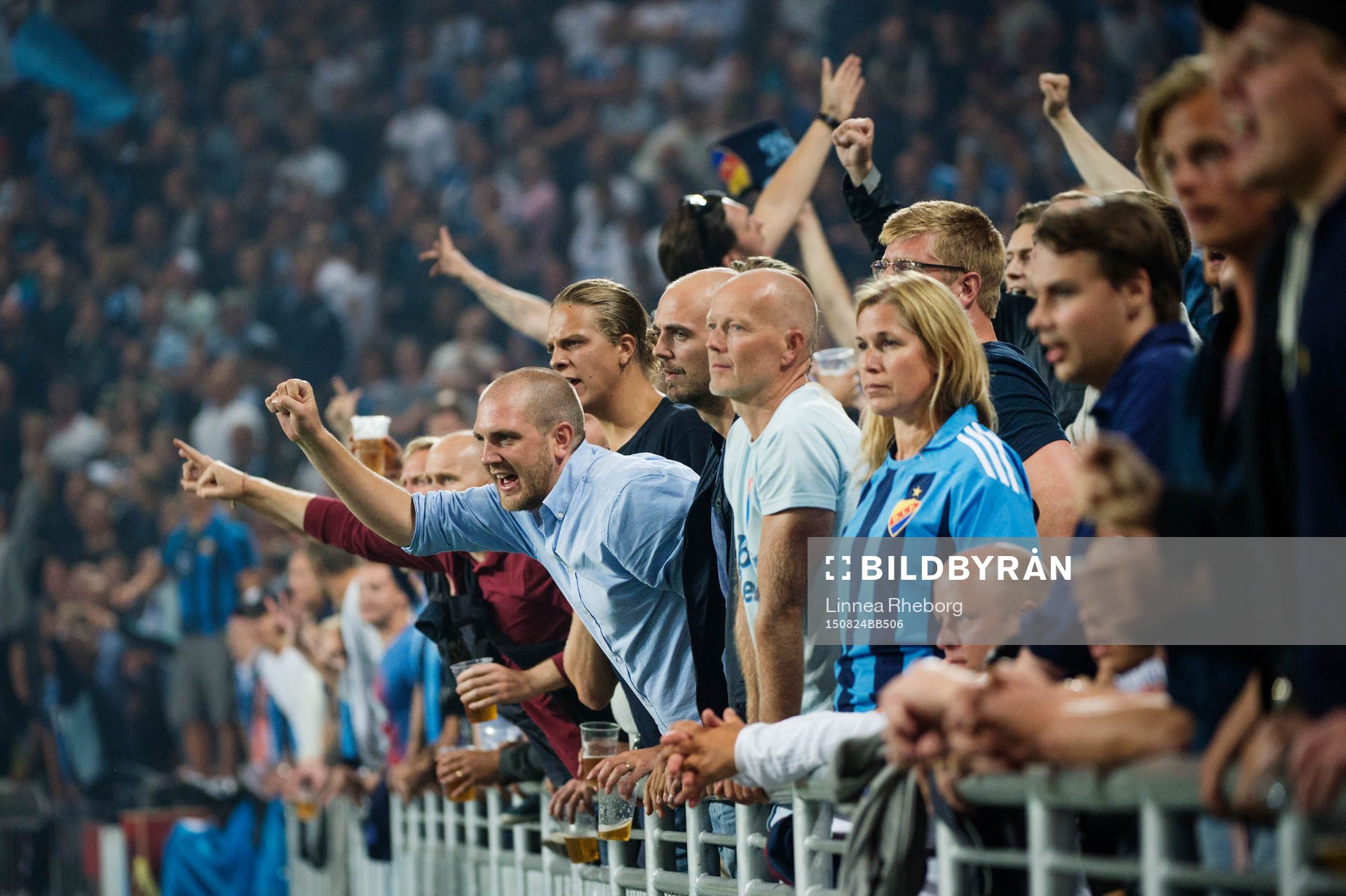 Djurgårdens supportrar