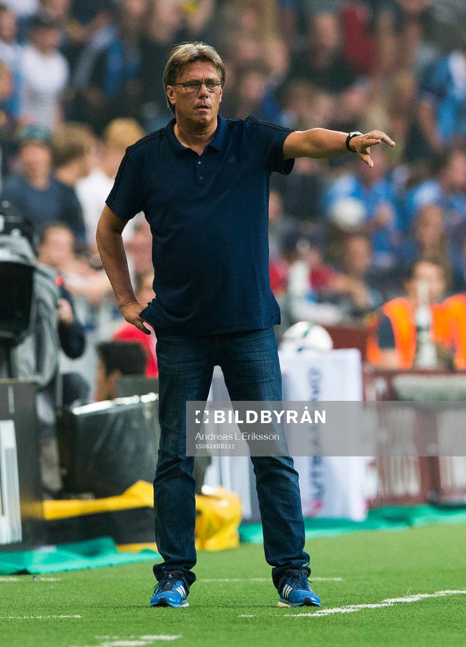 Djurgårdens tränare Per Olsson