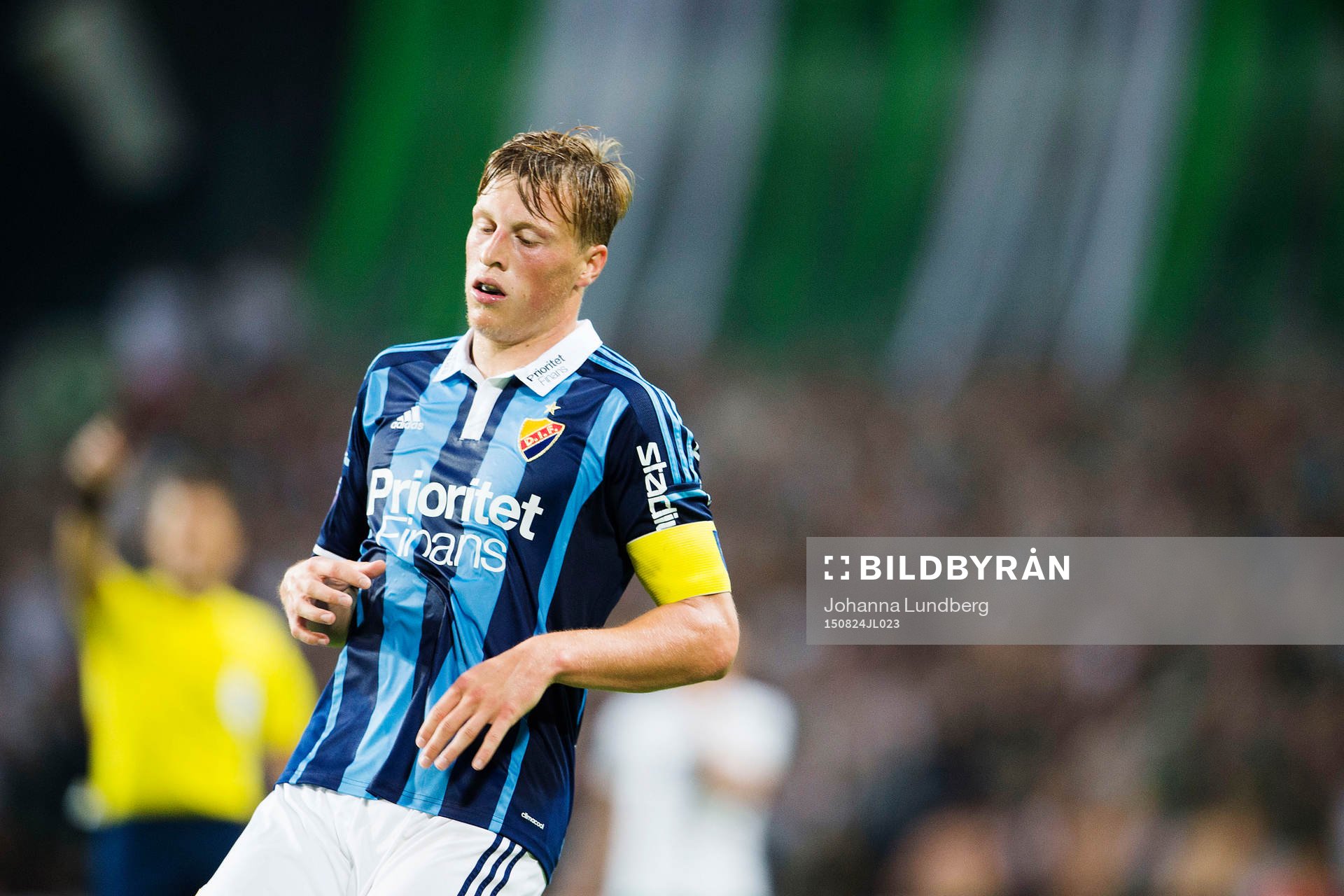 Djurgårdens Emil Bergström deppar