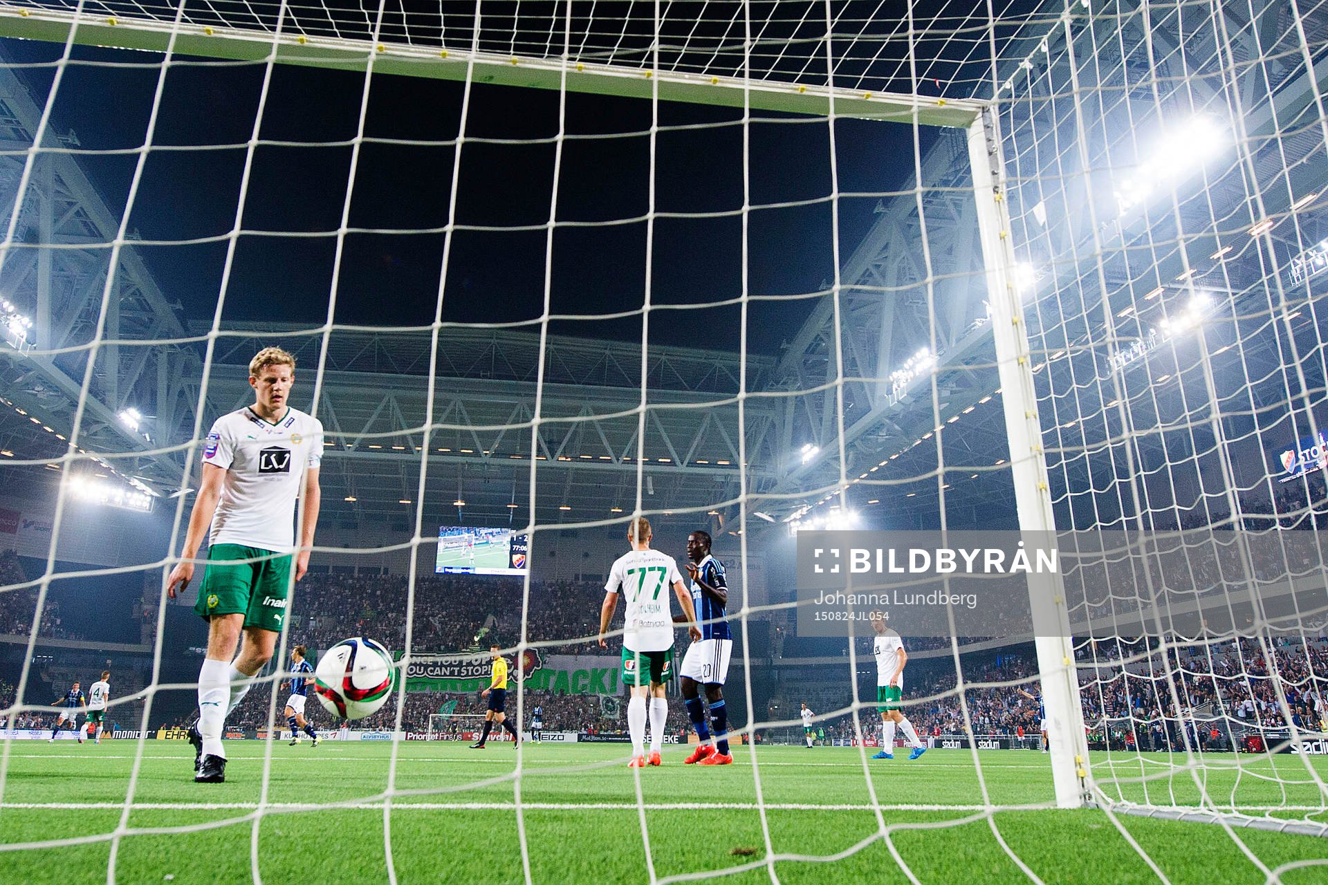 Hammarbys Lars Saetra deppar