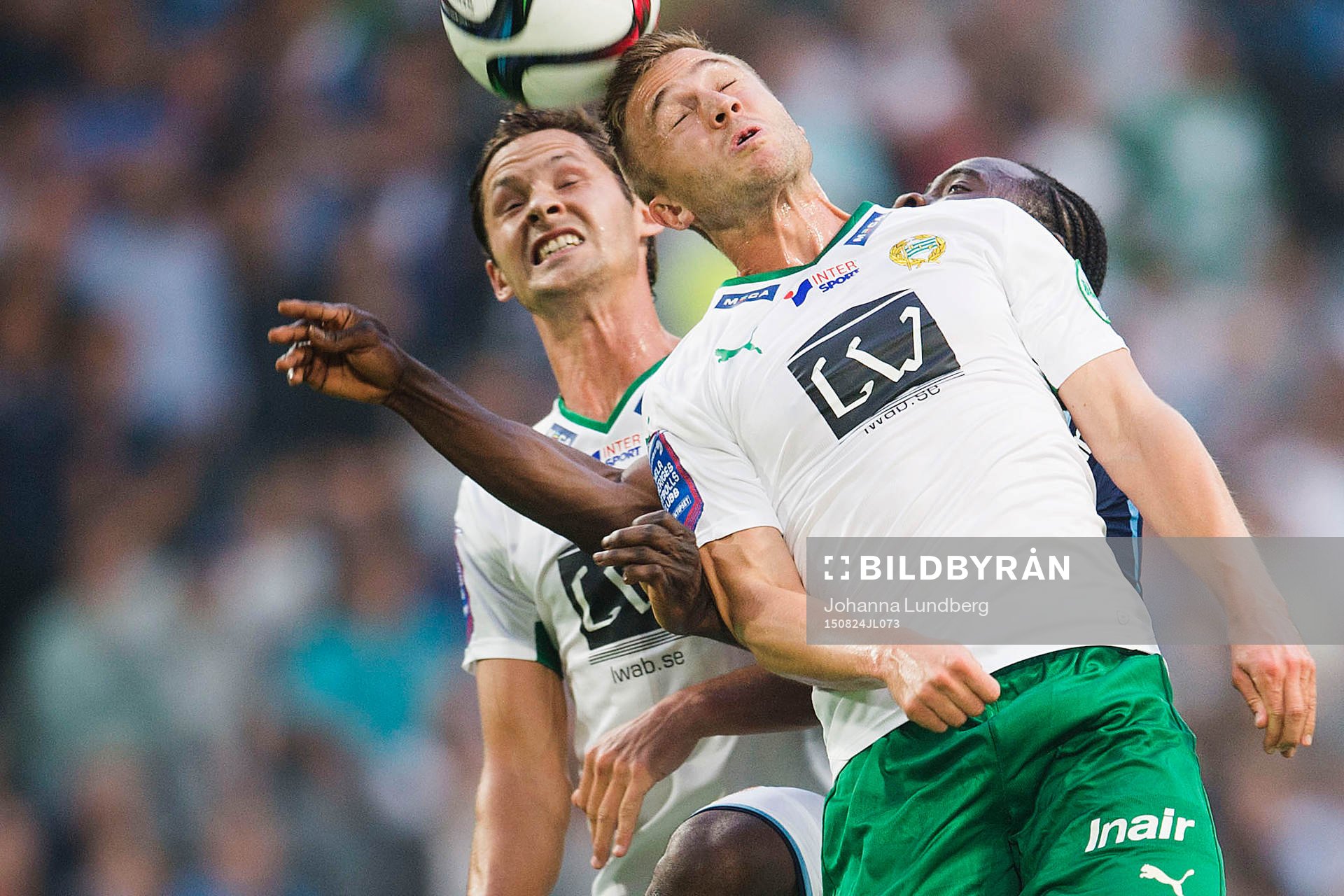Hammarbys Philip Haglund och Mats Solheim