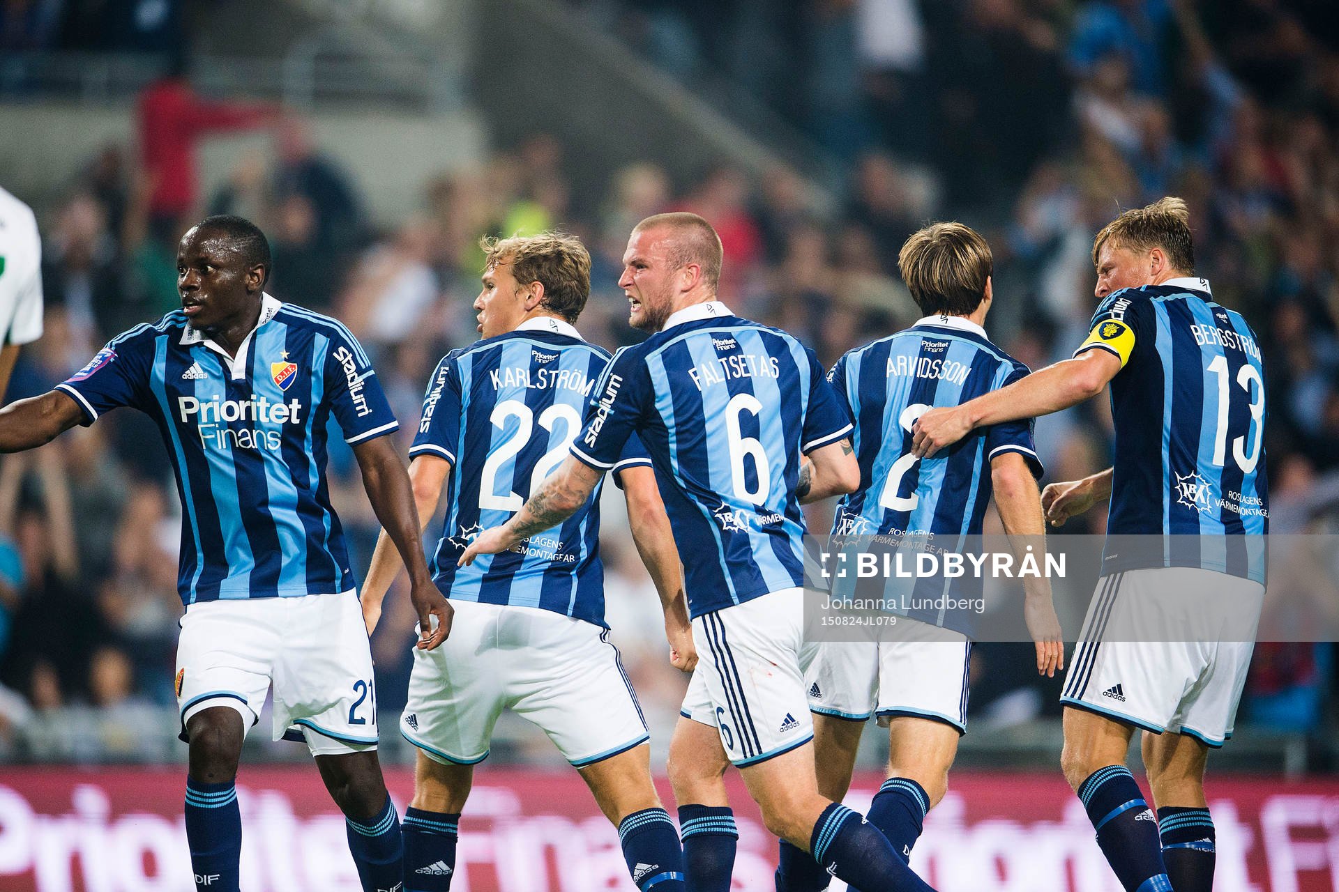 Djurgårdens Nyasha Mushekwi, Jesper Karlström, Alexander