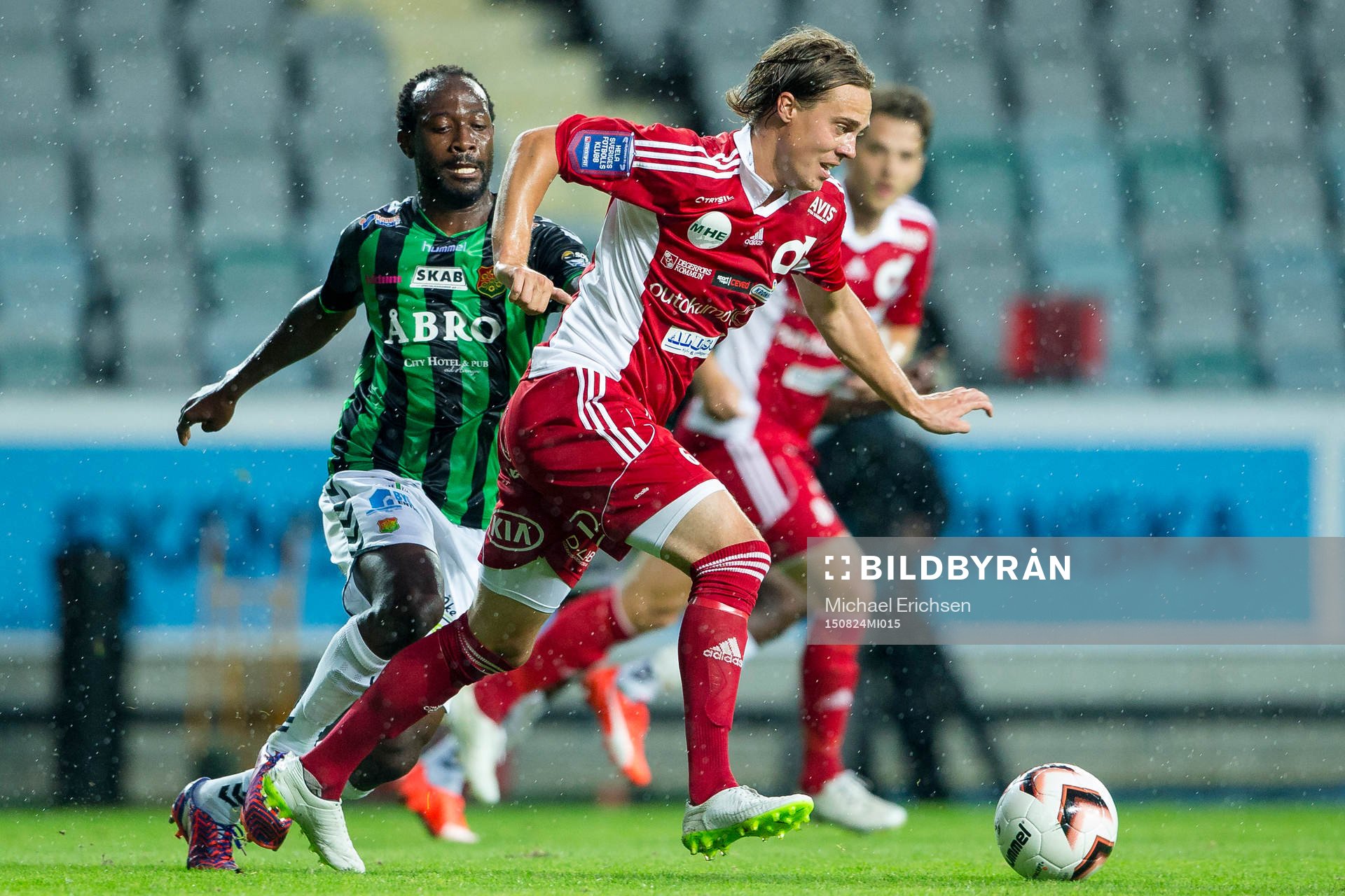 Degerfors Erik Jernberg före GAIS Reuben Ayarna