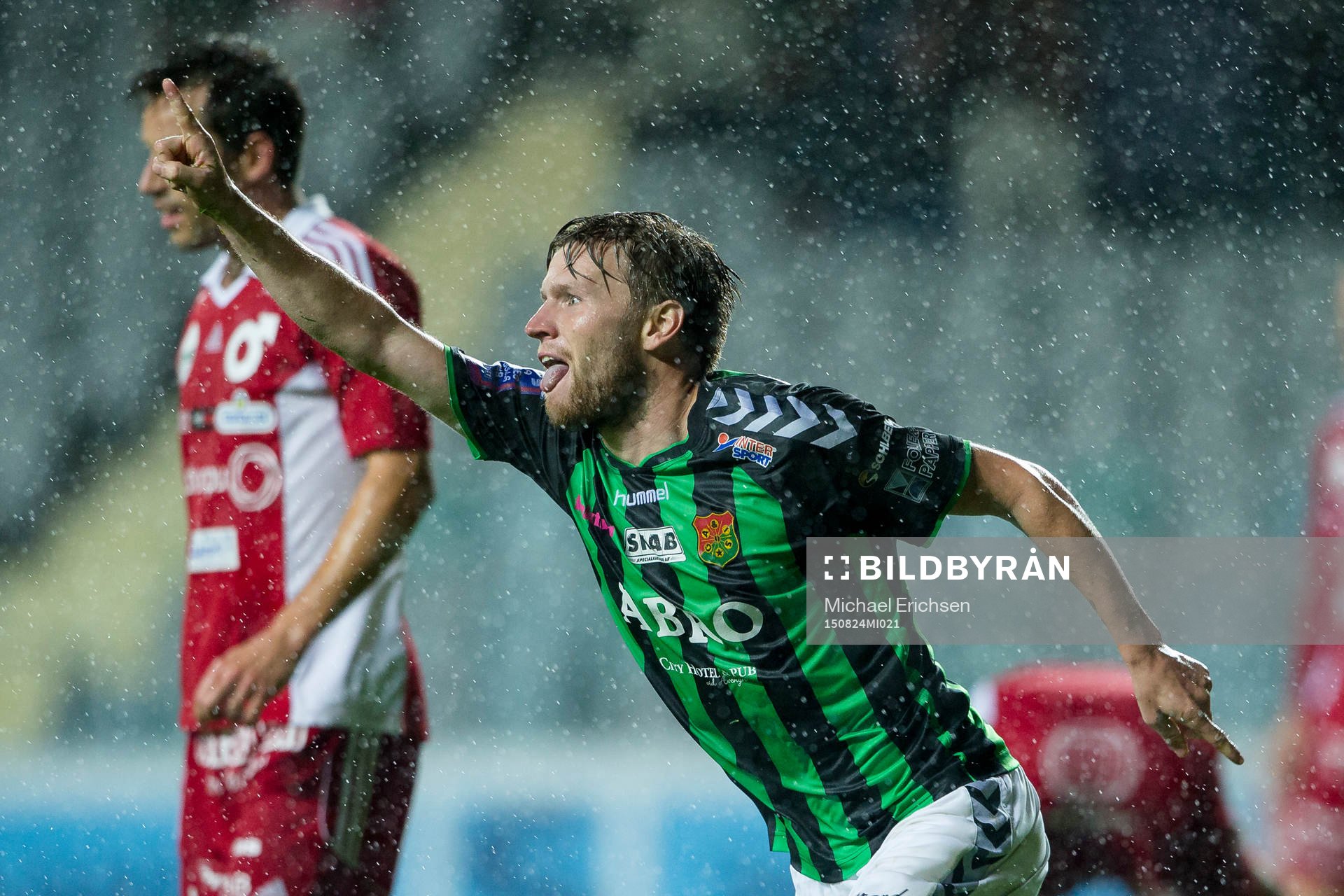 GAIS Johan Lundgren jublar