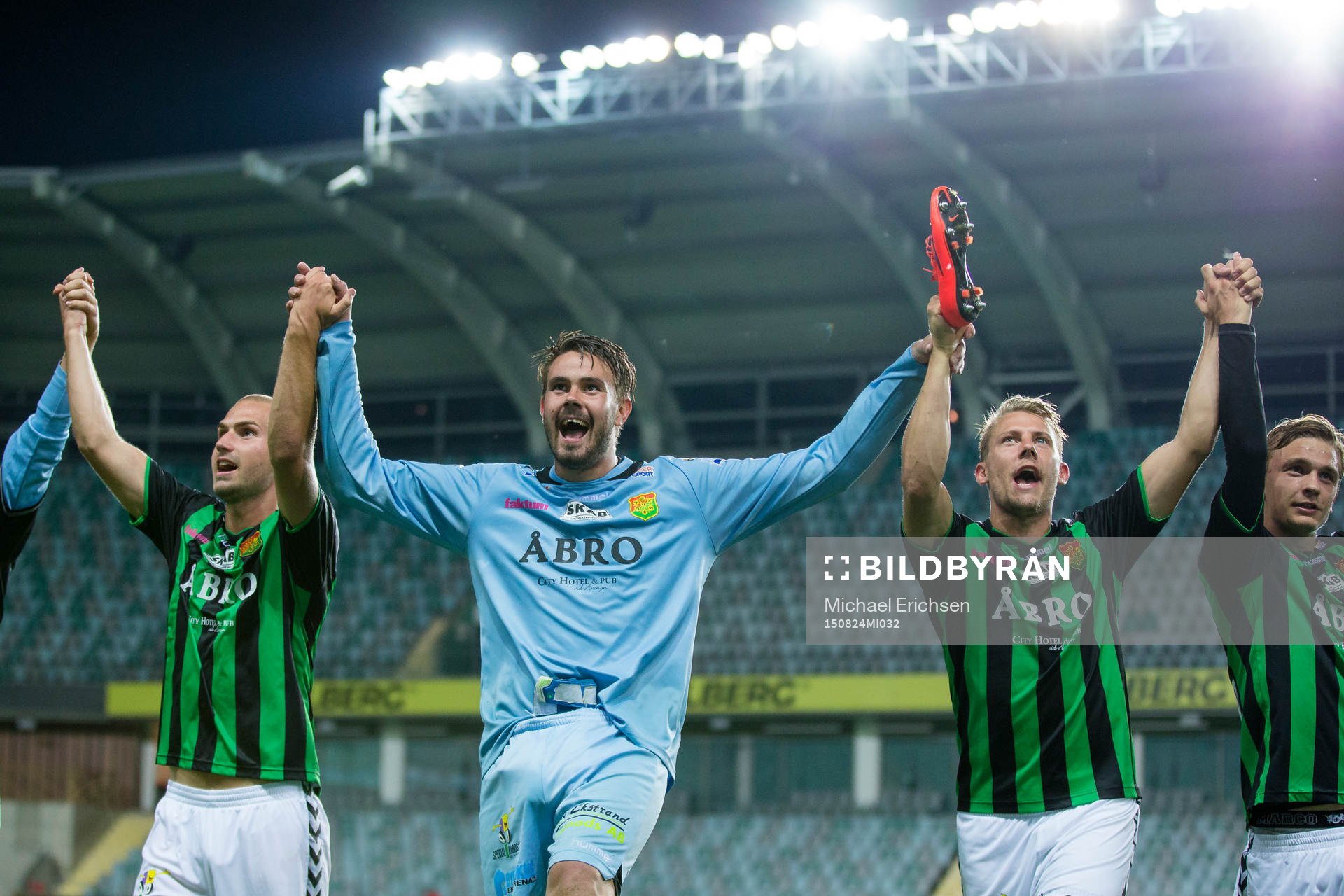 GAIS Sebastian Starke Hedlund, målvakt Tommi Vaiho, Patrik