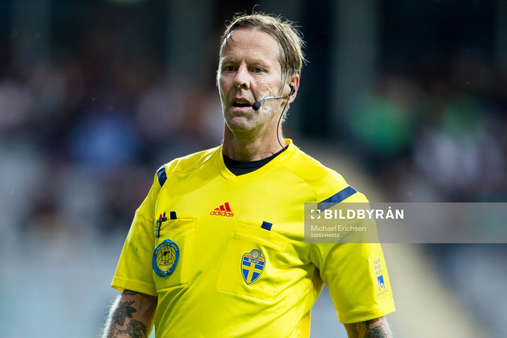 Huvuddomare Lars Olsson