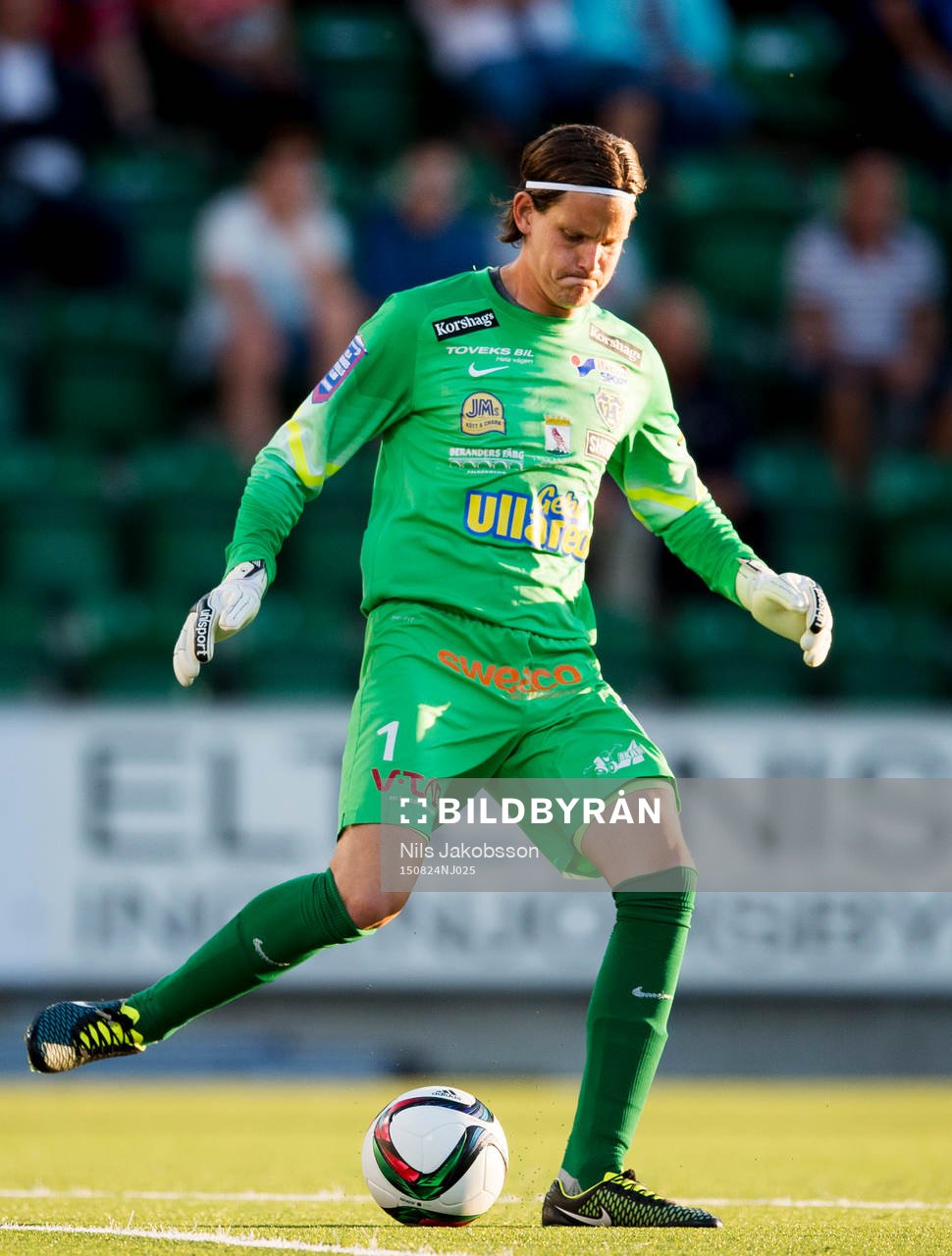 Falkenbergs målvakt Otto Martler