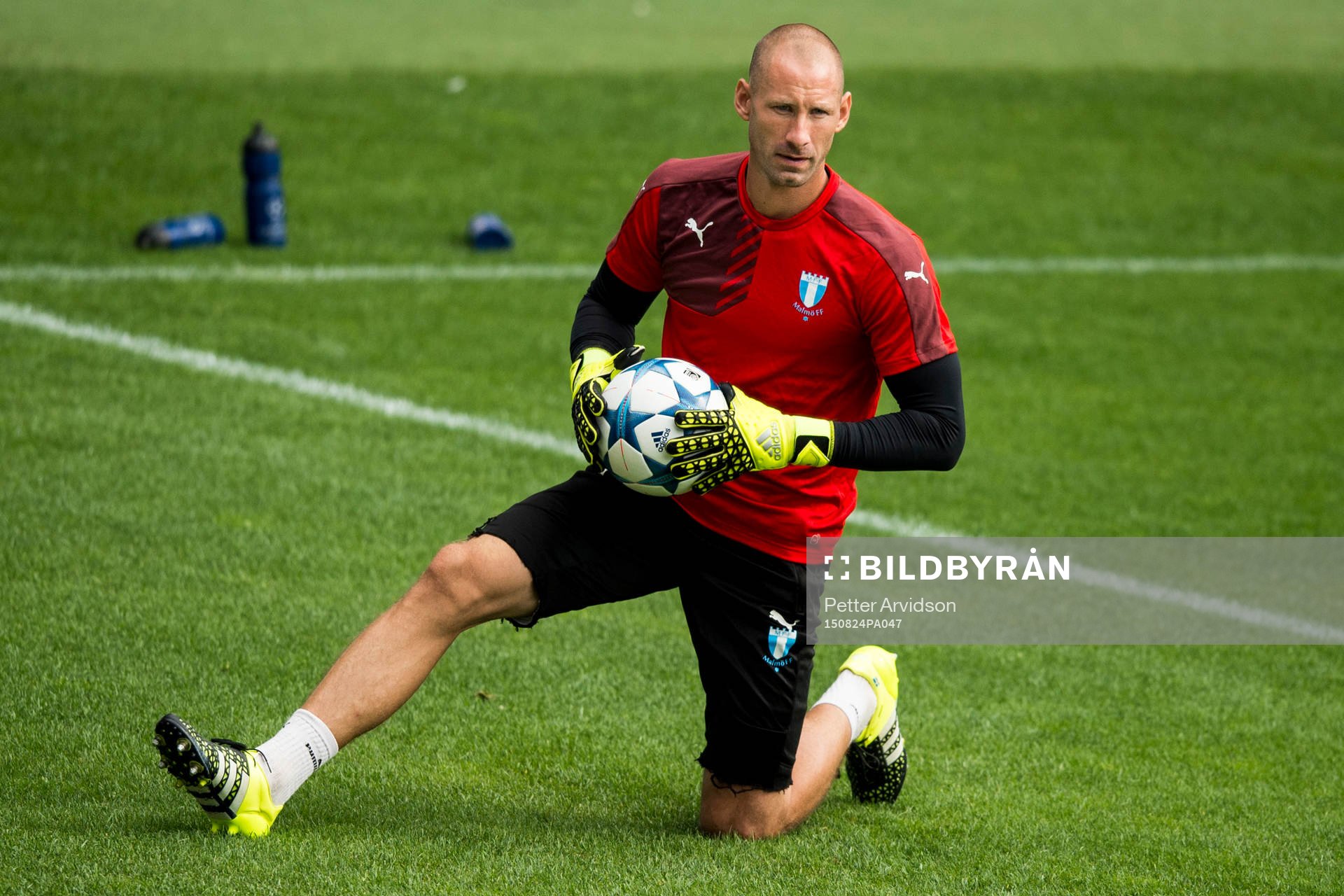 Malmö FFs målvakt Johan Wiland