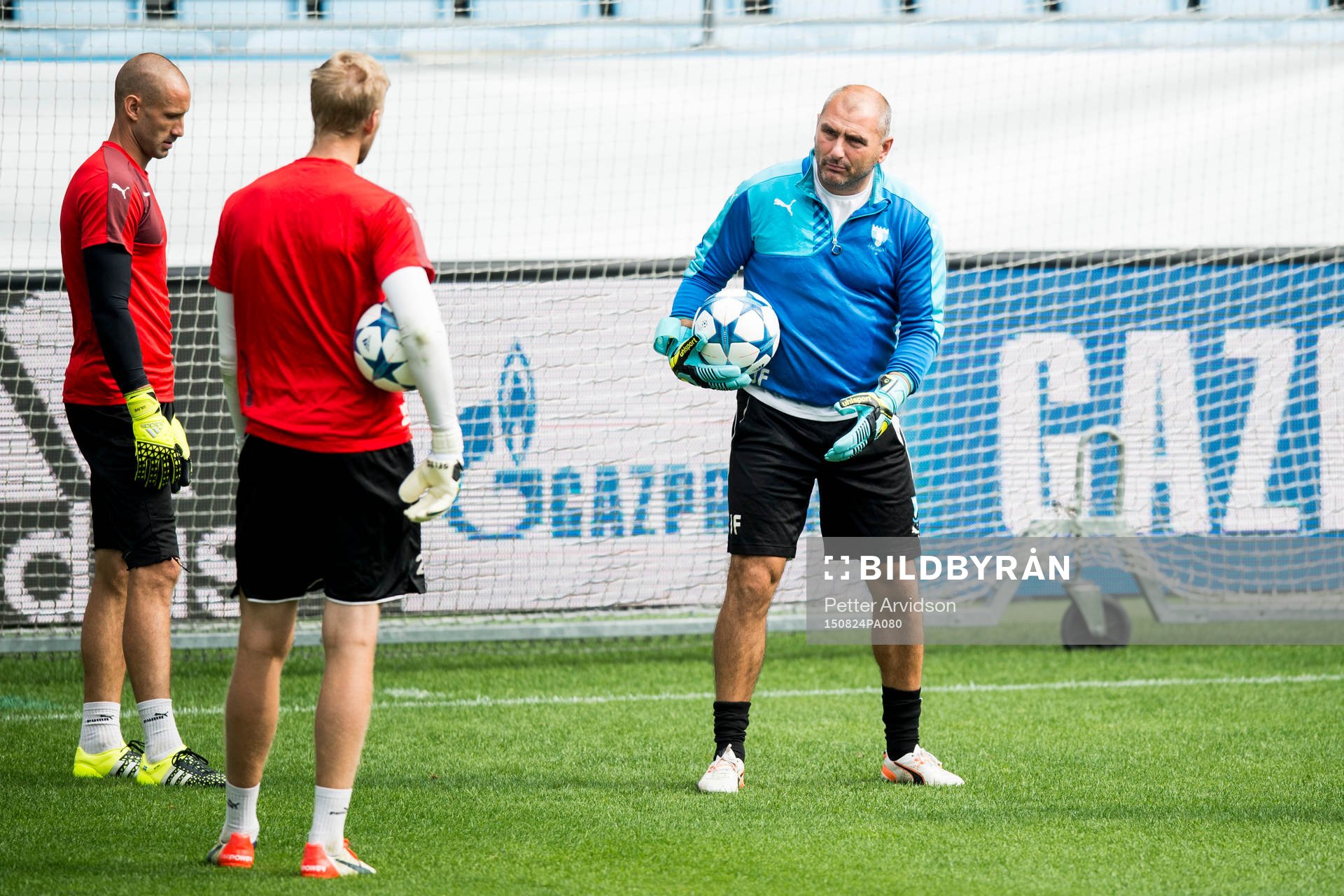 Malmö FFs målvakt Johan Wiland, målvakt Fredrik
