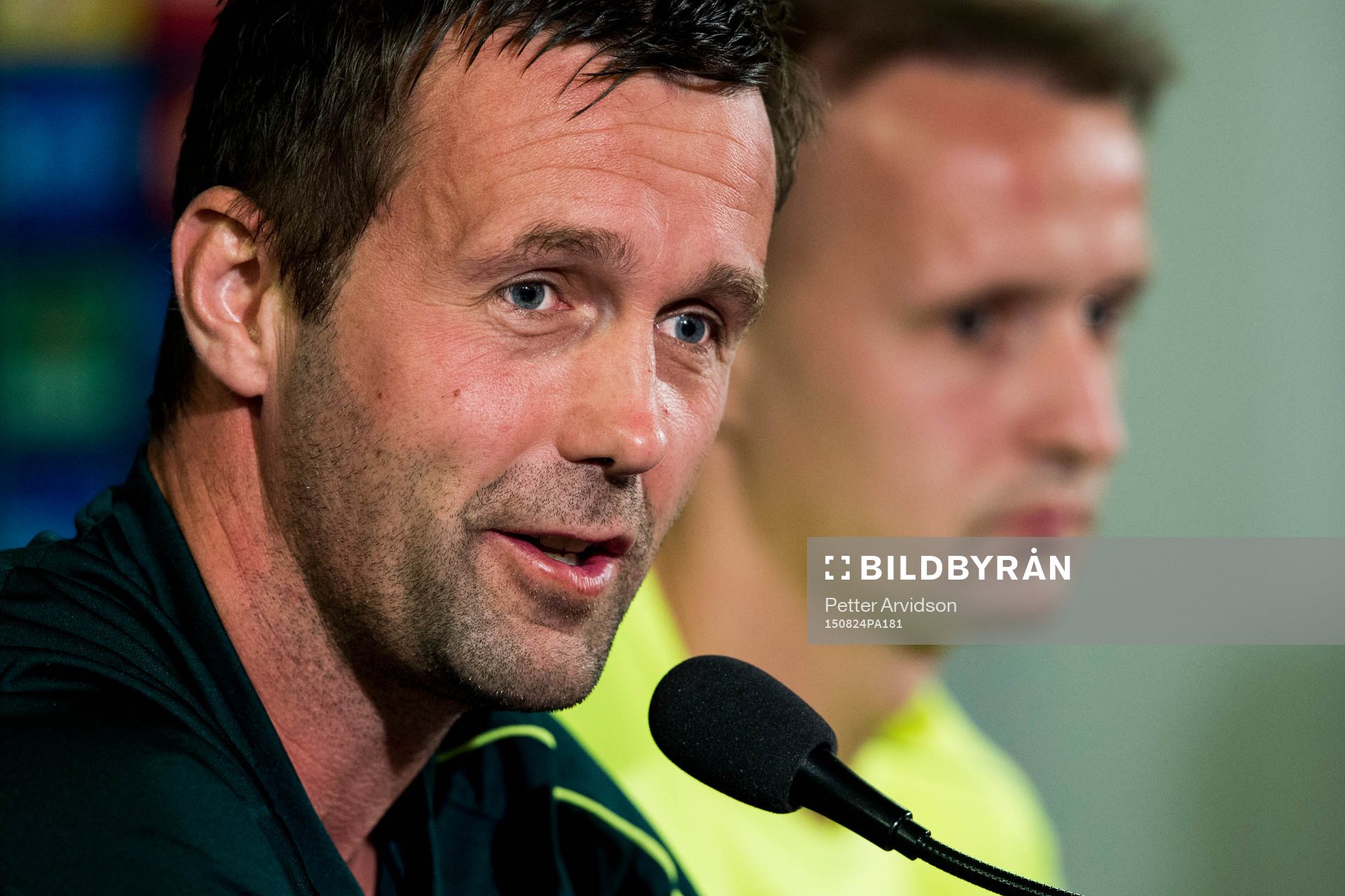 Celtics tränare Ronny Deila och Leigh Griffiths