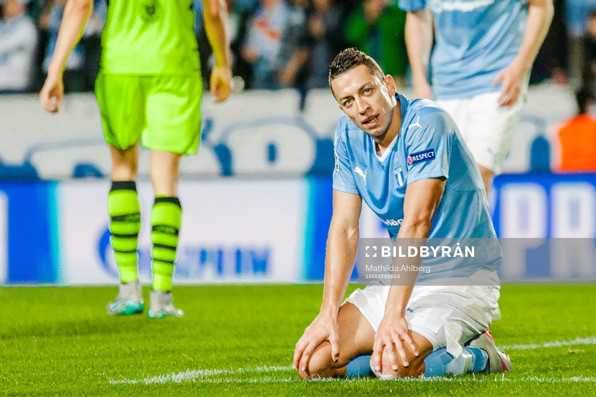 Malmö FFs Nikola Djurjic deppar