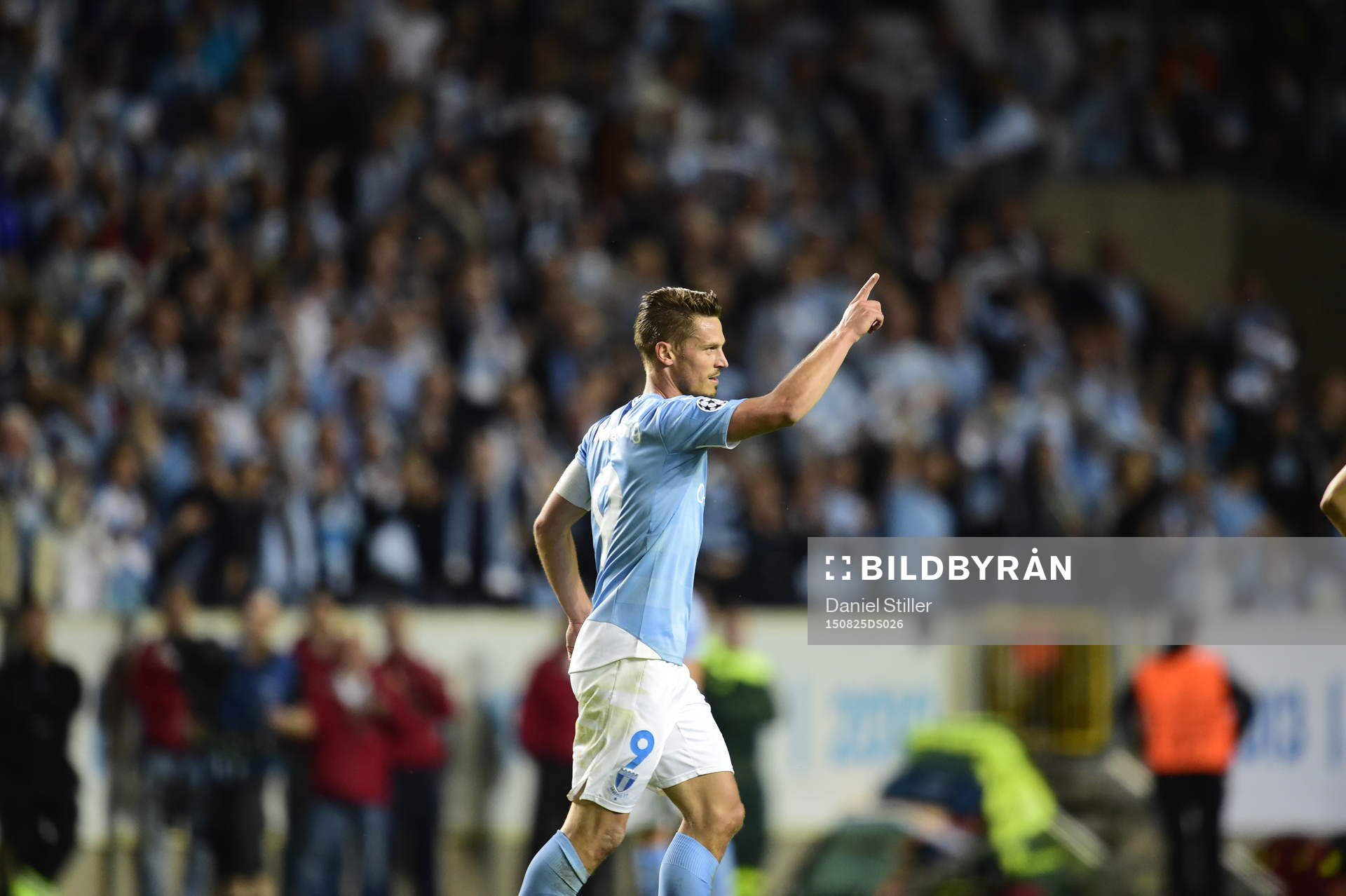 Malmö FFs Markus Rosenberg firar