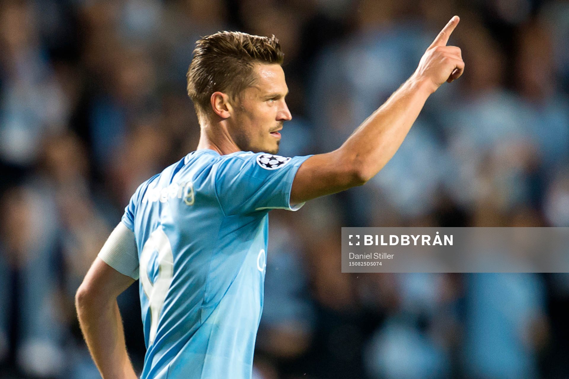 Malmö FFs Markus Rosenberg jublar