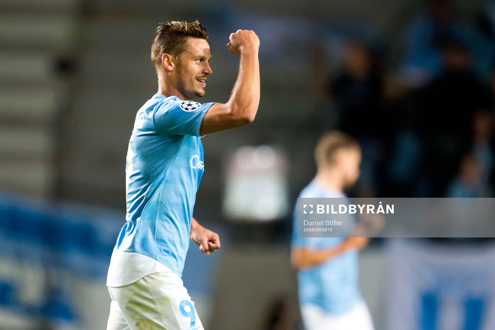 Malmö FFs Markus Rosenberg jublar