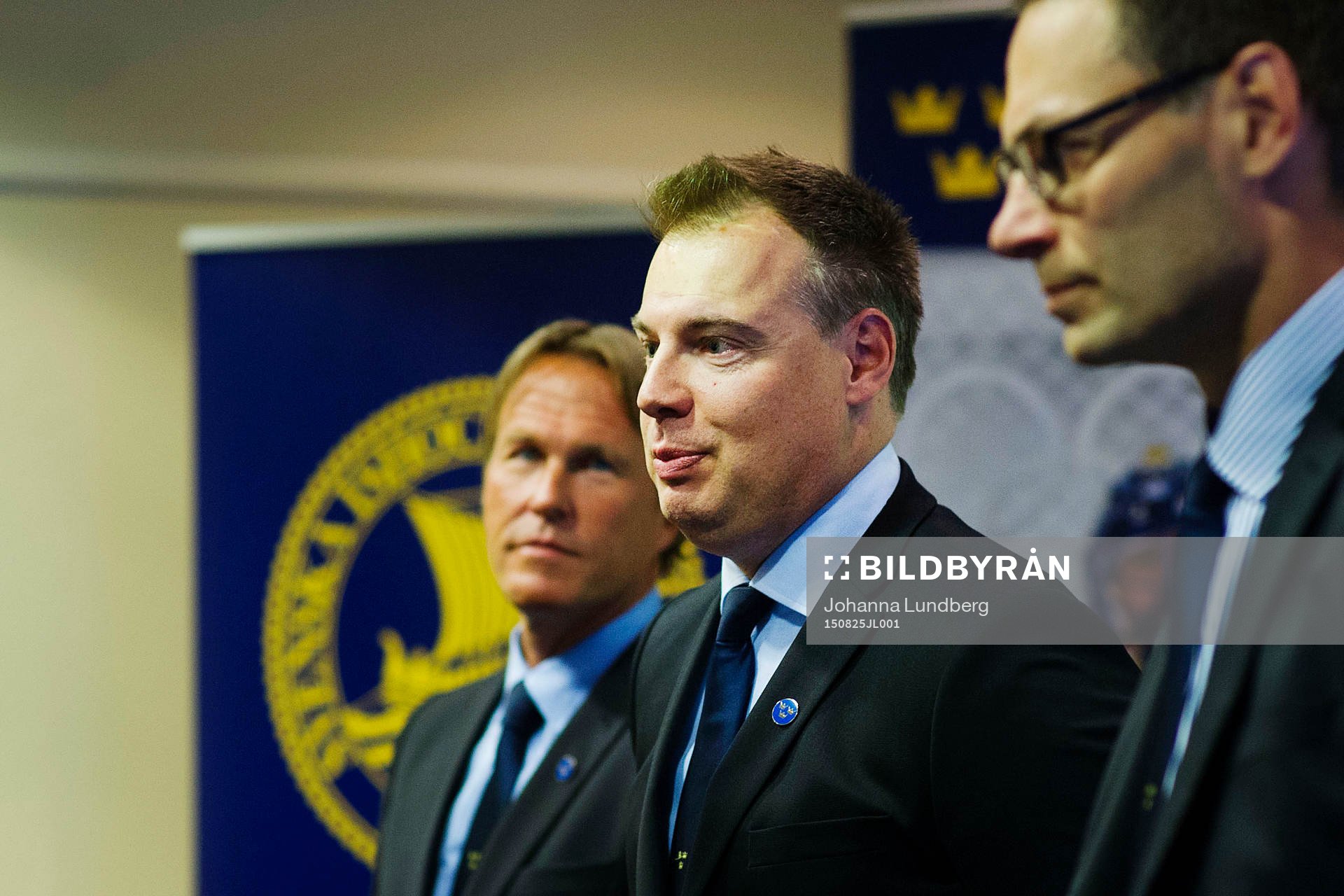 Johan Garpenlöv, Rikard Grönborg och Peter Popovic