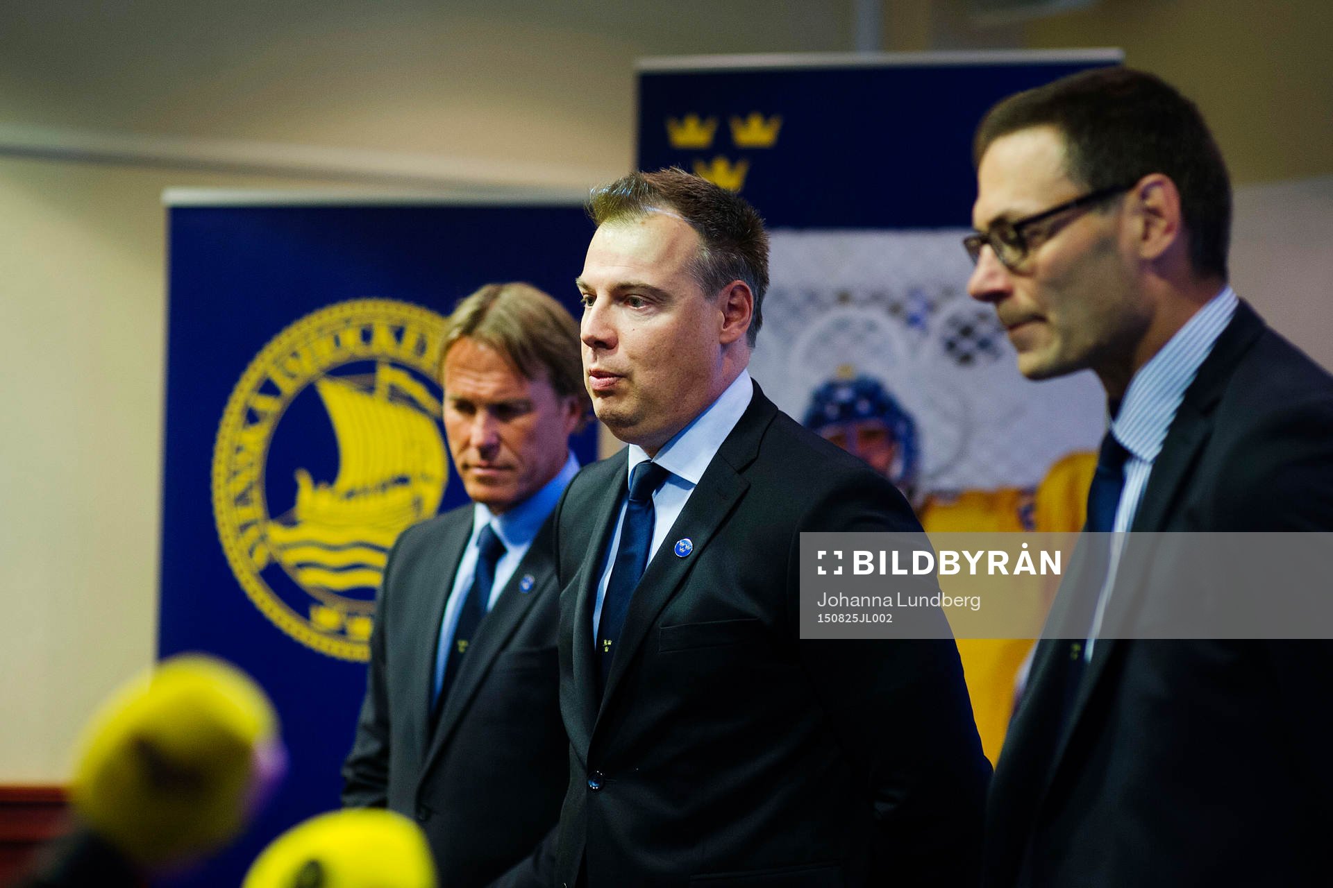 Johan Garpenlöv, Rikard Grönborg och Peter Popovic