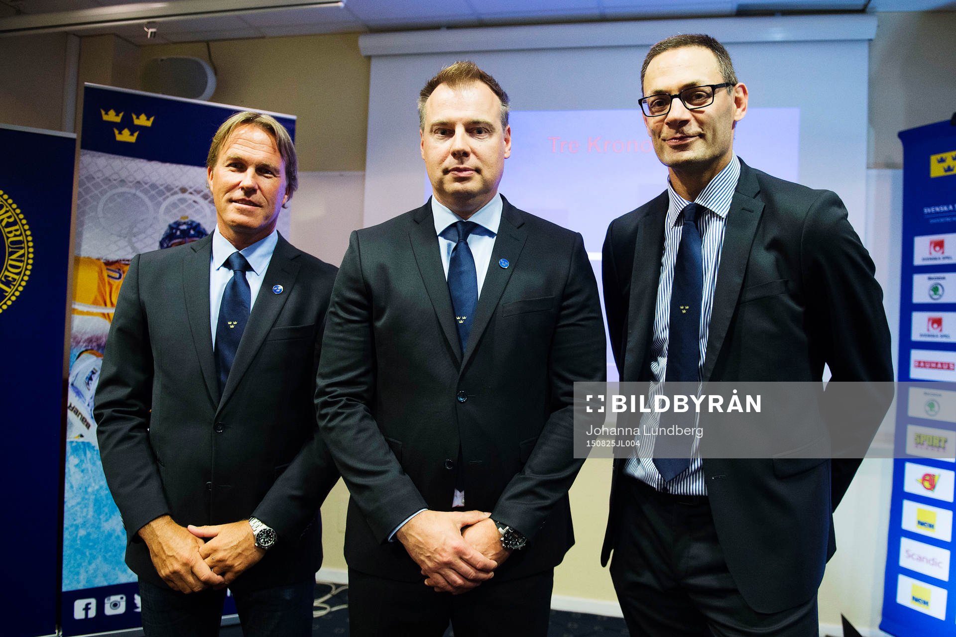 Johan Garpenlöv, Rikard Grönborg och Peter Popovic