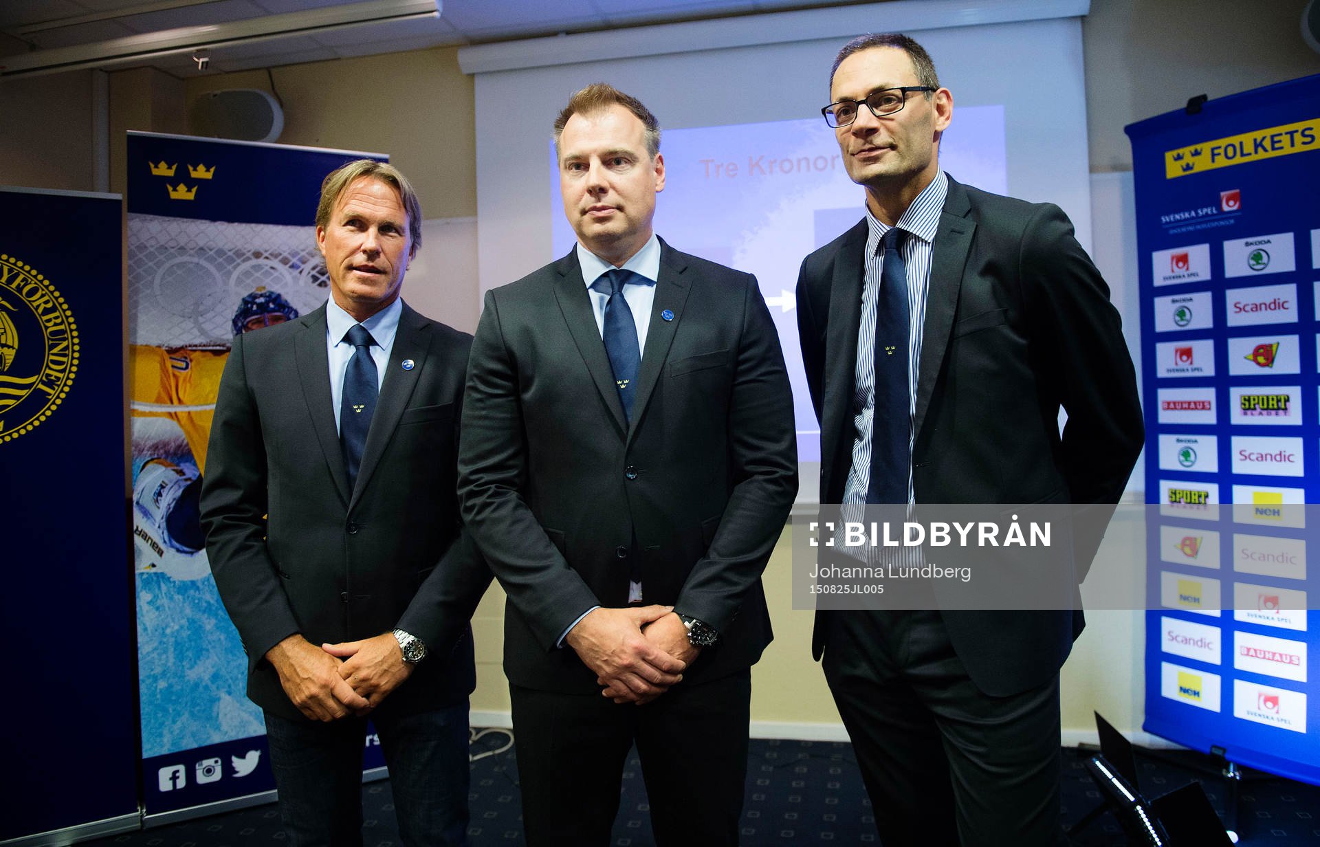 Johan Garpenlöv, Rikard Grönborg och Peter Popovic