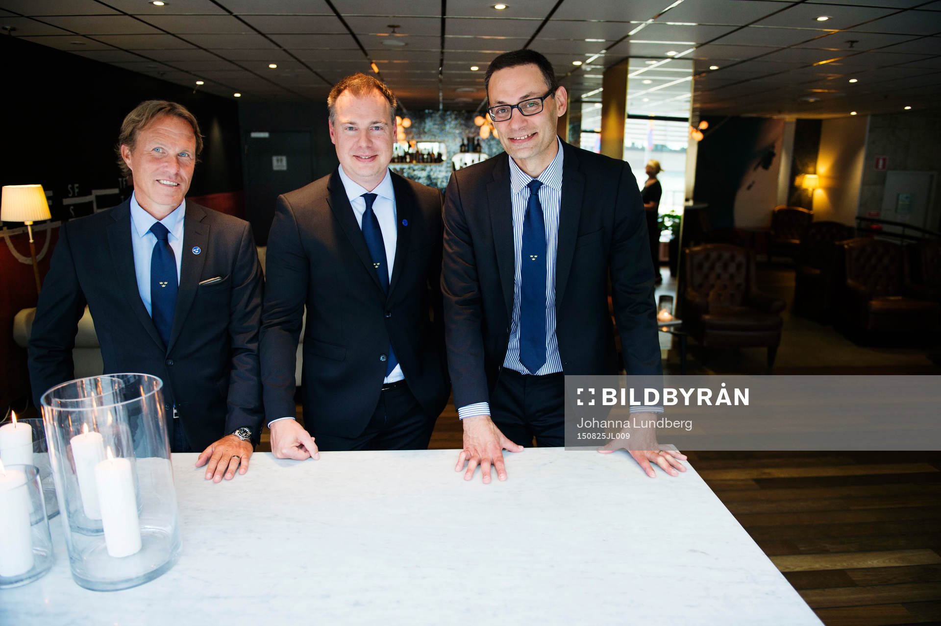 Johan Garpenlöv, Rikard Grönborg och Peter Popovic