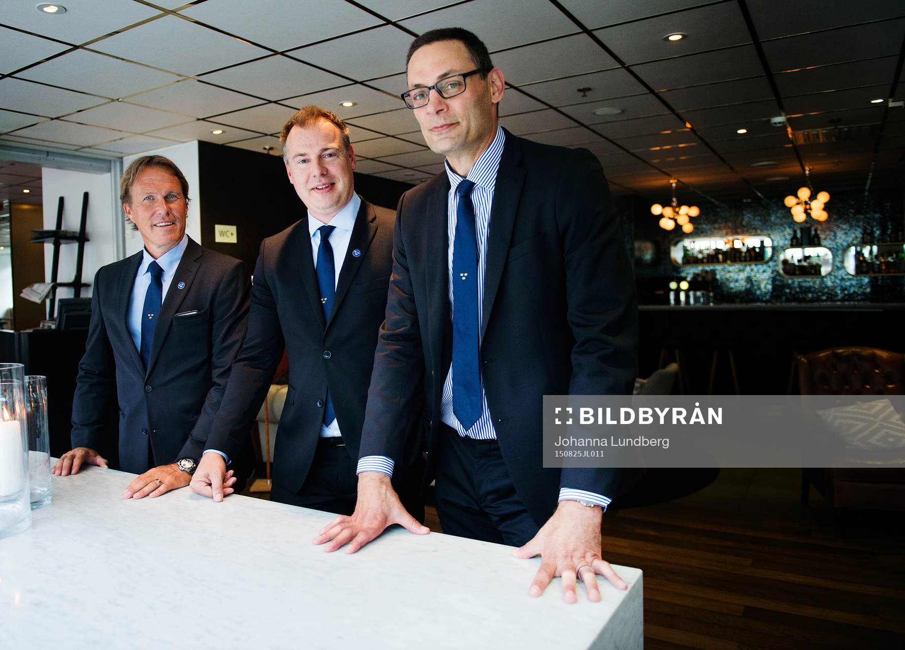 Johan Garpenlöv, Rikard Grönborg och Peter Popovic