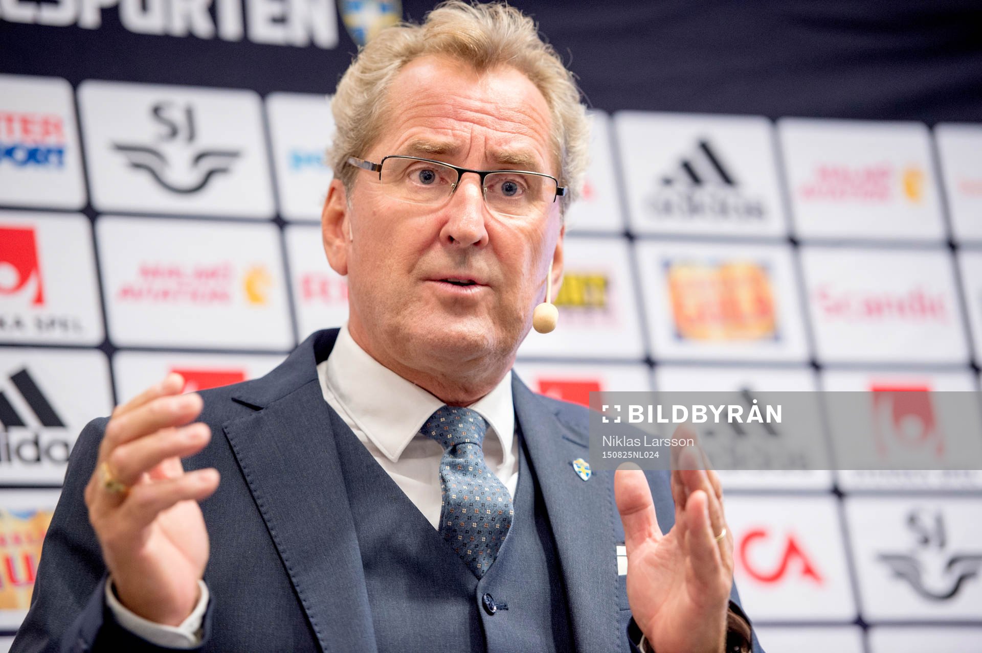 Sveriges förbundskapten Erik Hamrén