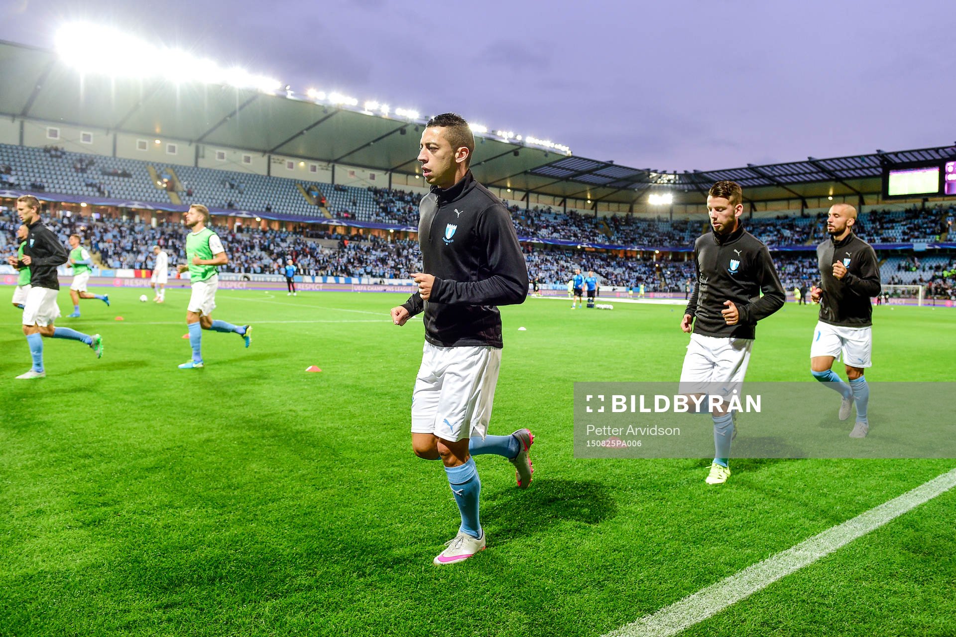Malmö FFs Nikola Djurjic , Erdal Rakip och Guillermo