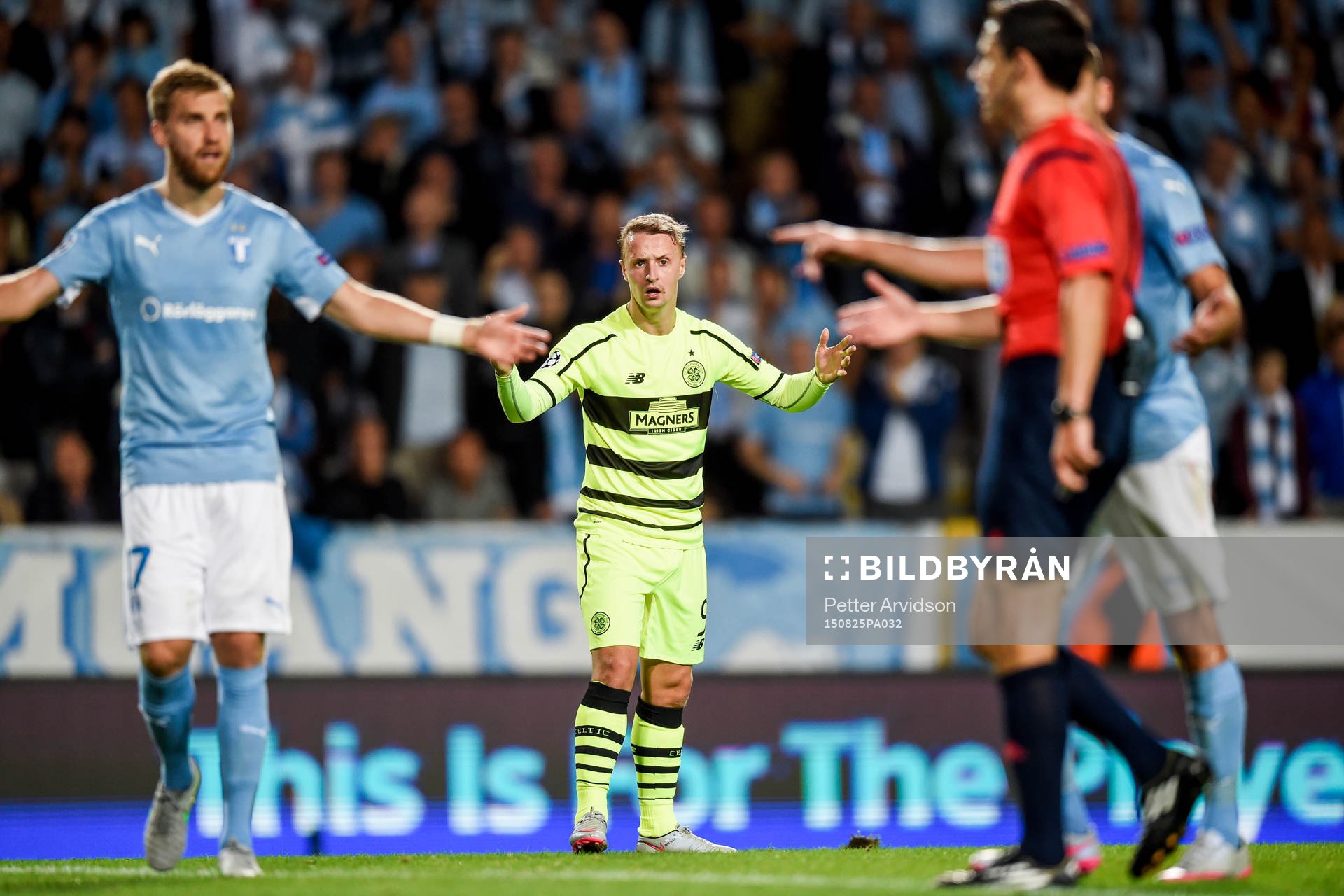 Celtics Leigh Griffiths deppar