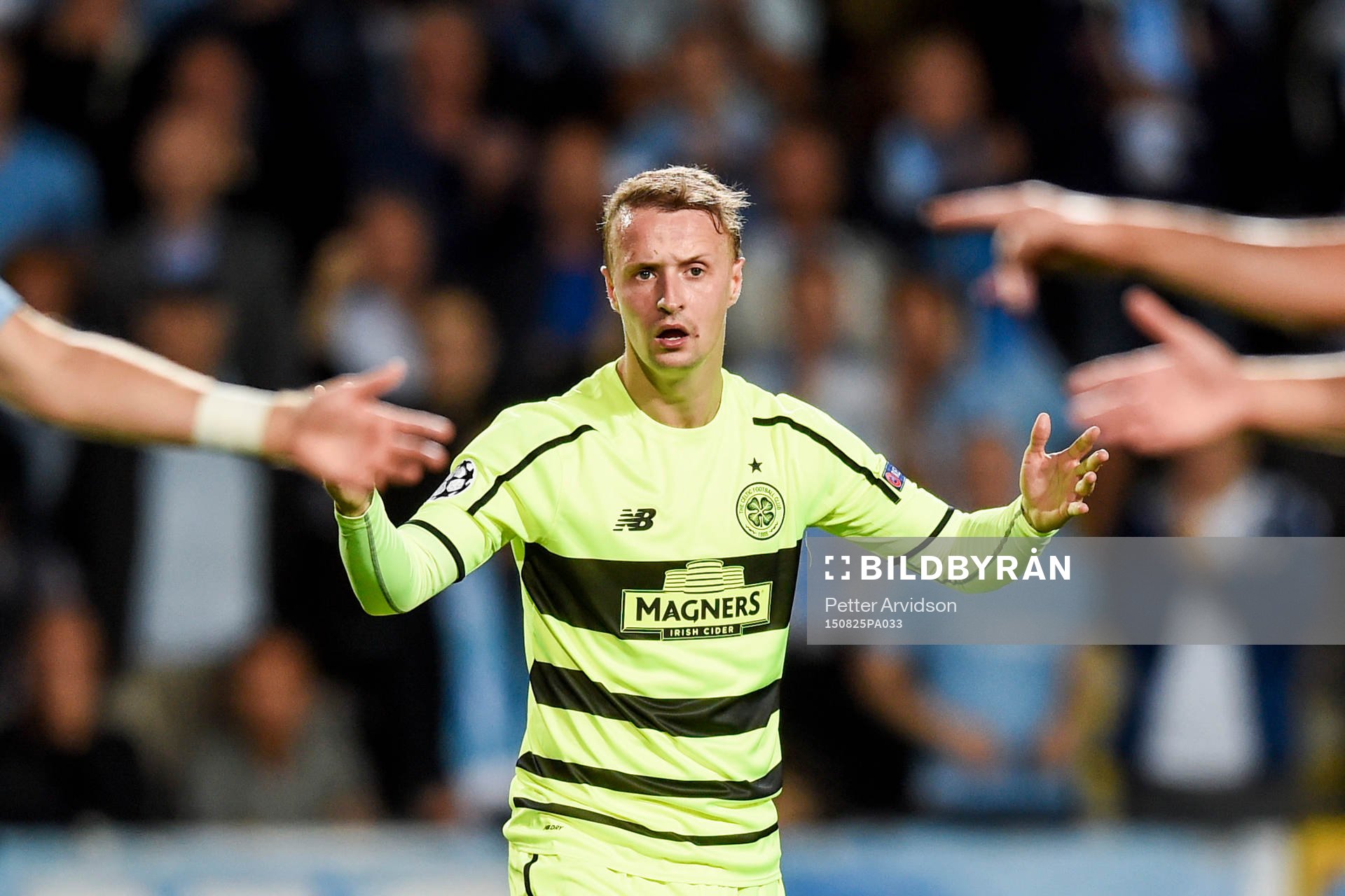 Celtics Leigh Griffiths deppar