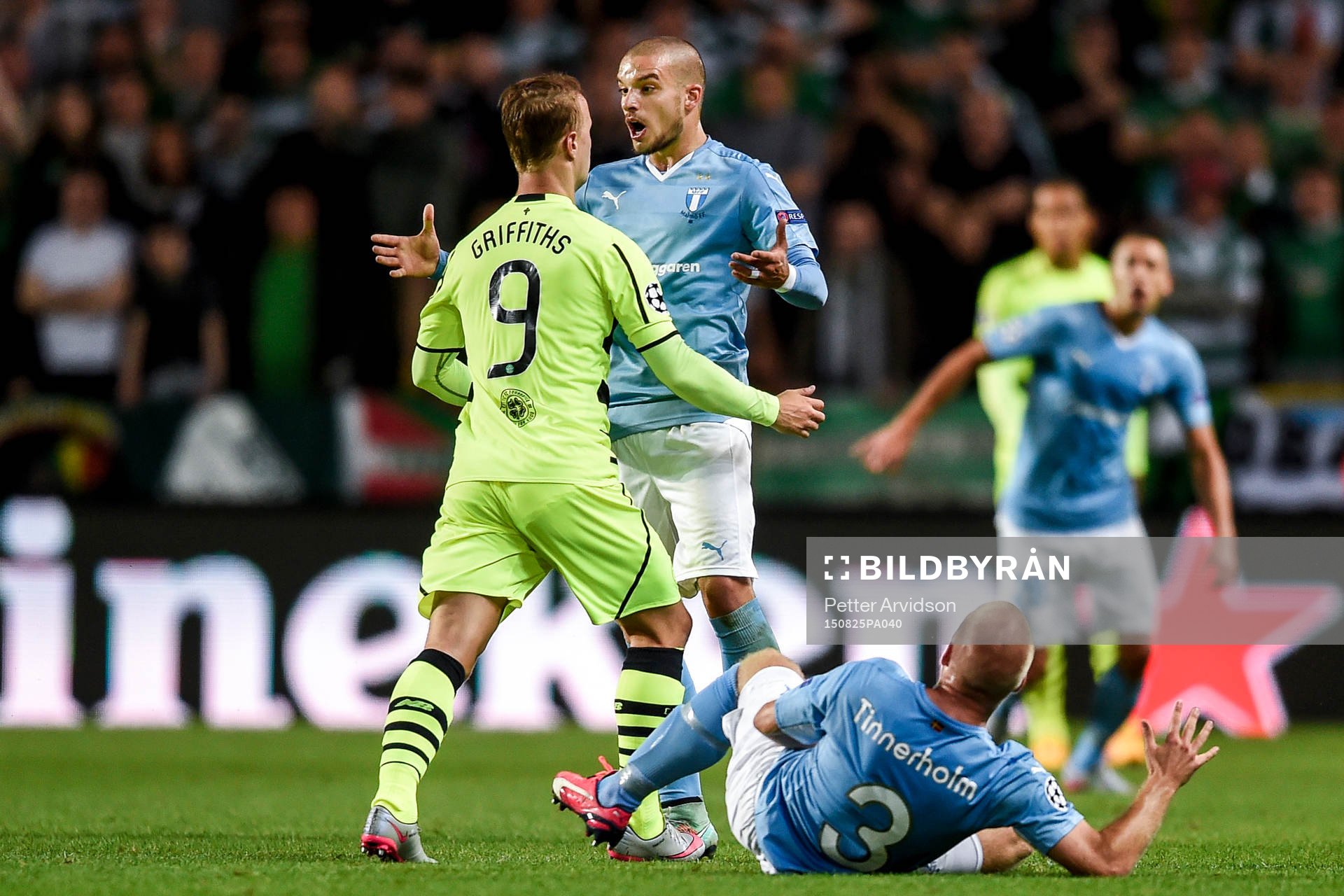 Malmö FFs Vladimir Rodic irriterad på Celtics Leigh