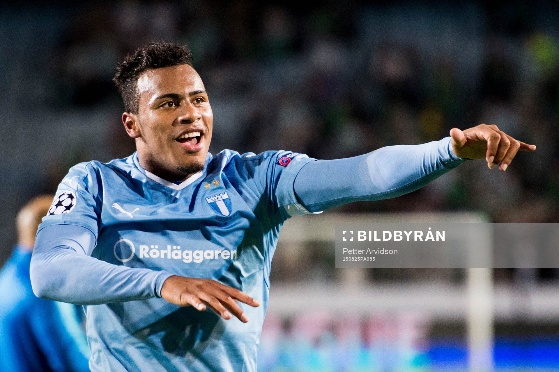 Malmö FFs Felipe Carvalho jublar