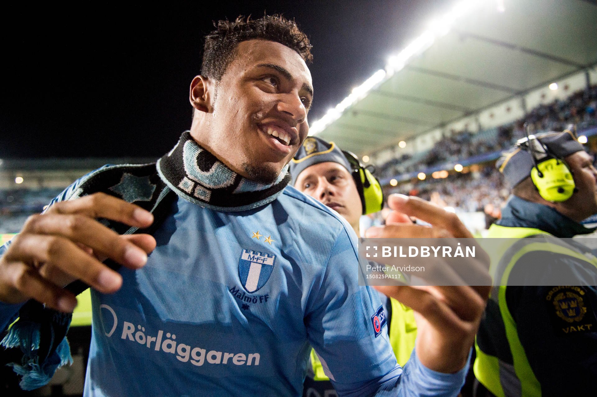 Malmö FFs Felipe Carvalho jublar