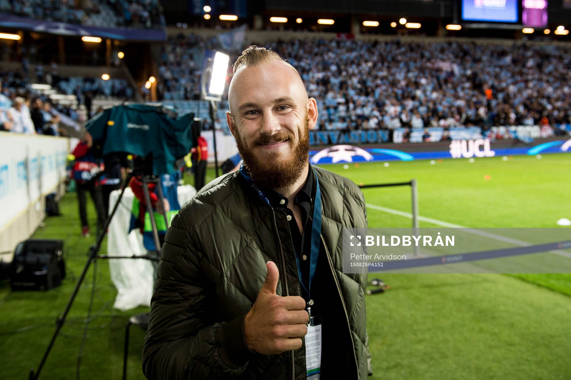 Malmö FFs föredetta Magnus Eriksson på plats