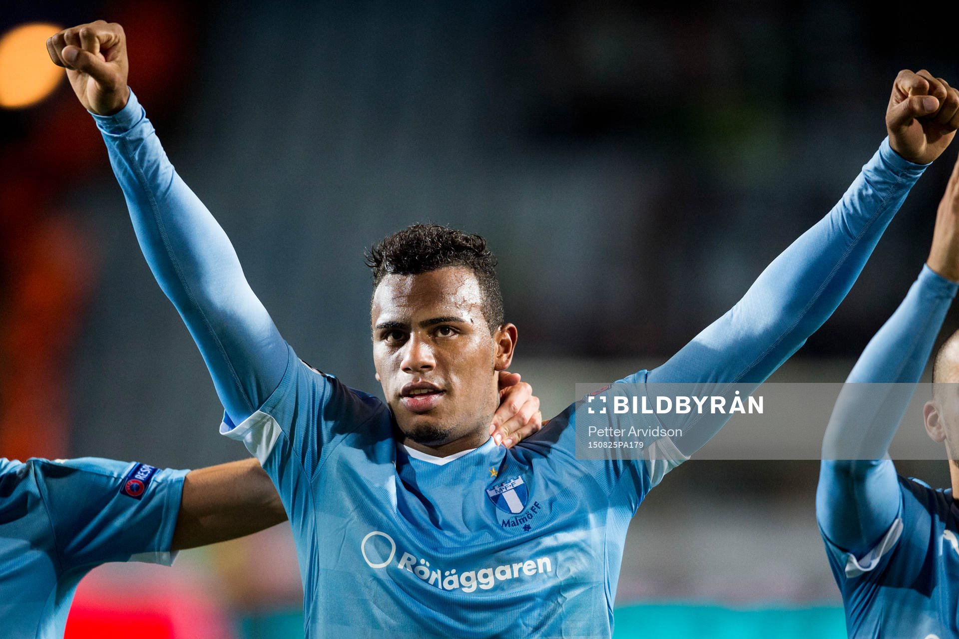 Malmö FFs Felipe Carvalho jublar