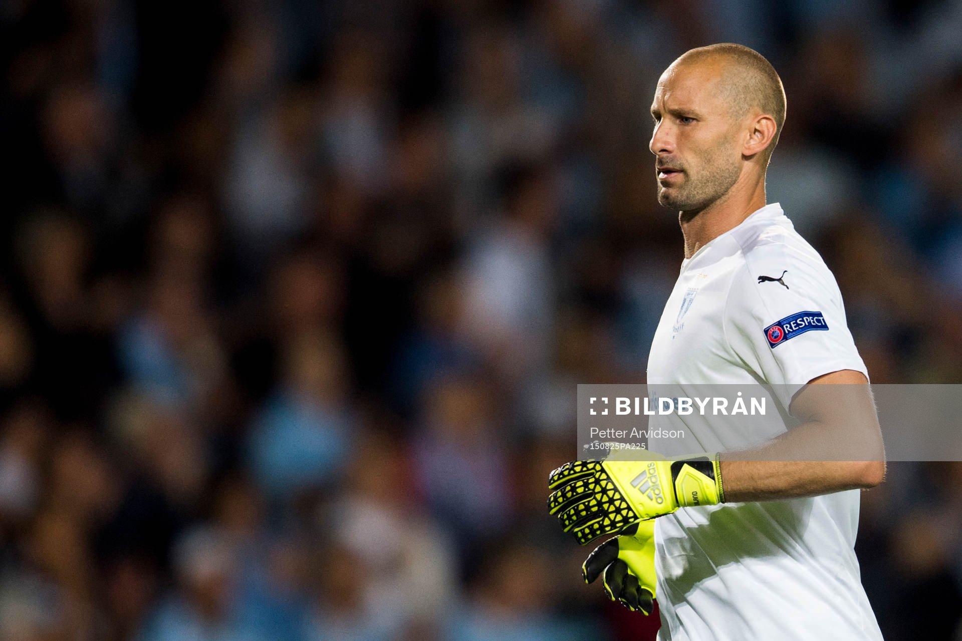 Malmö FFs målvakt Johan Wiland