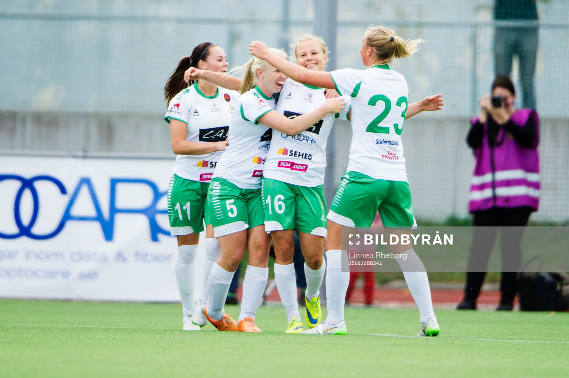 Hammarbys Katrin Schmidt firar
