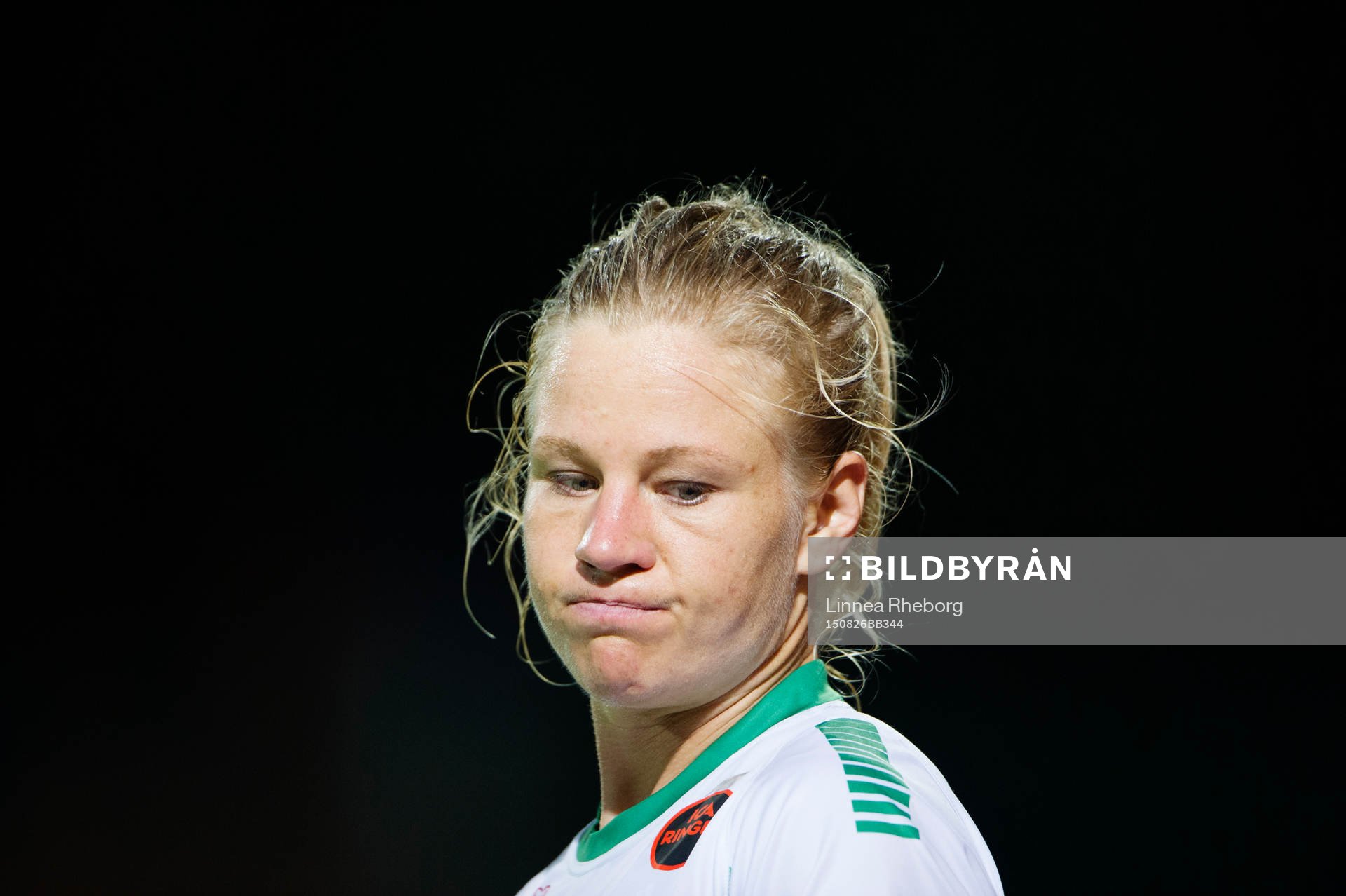 Hammarbys Katrin Schmidt ser deppig ut